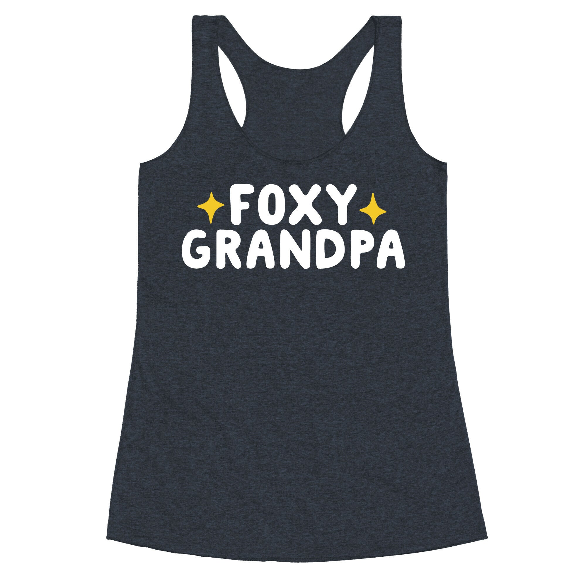 Foxy Grandpa Racerback Tank