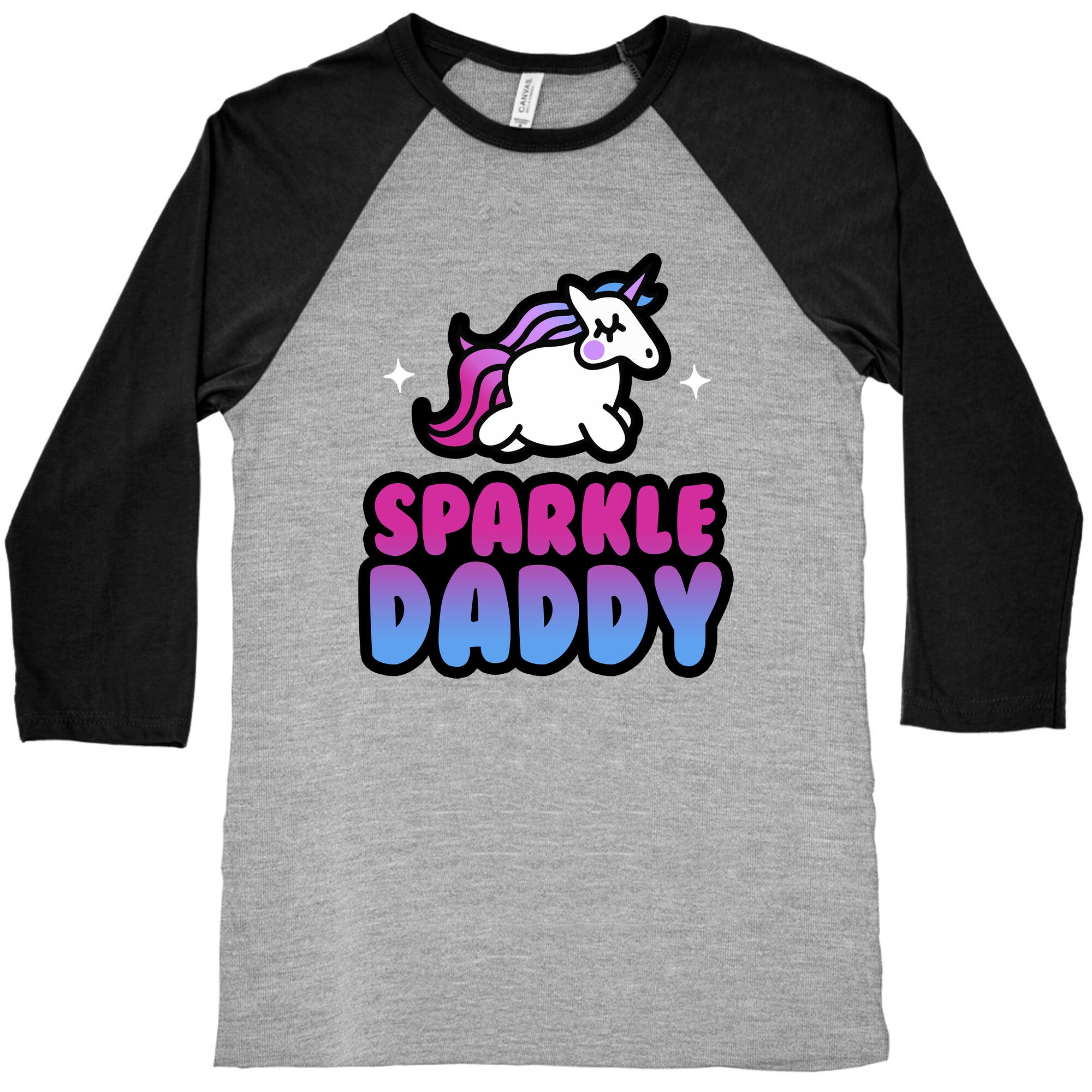 Sparkle Daddy Baseball Tee