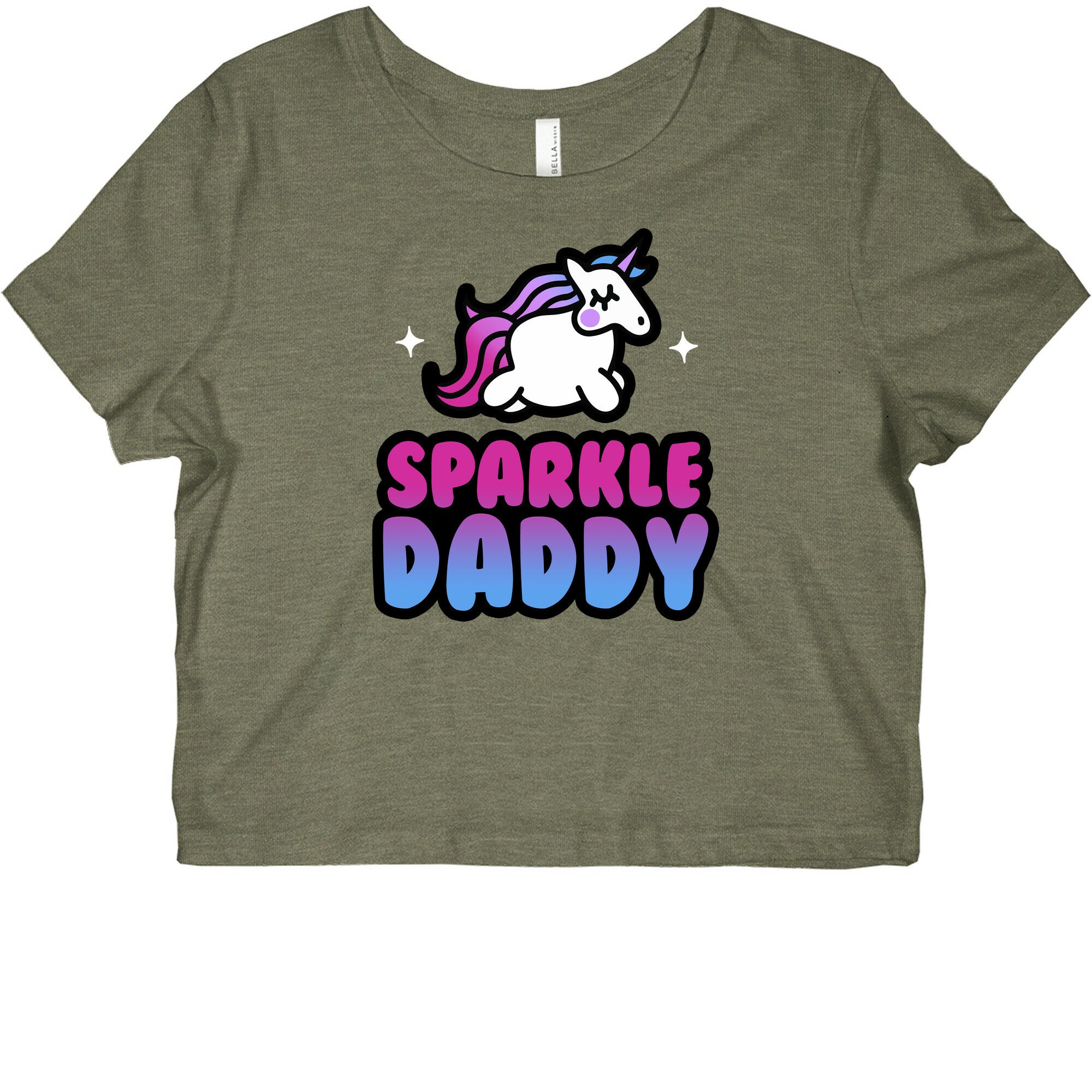 Sparkle Daddy Graphic Baby Tee