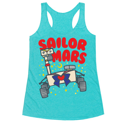 Sailor Mars Perseverance Parody Racerback Tank