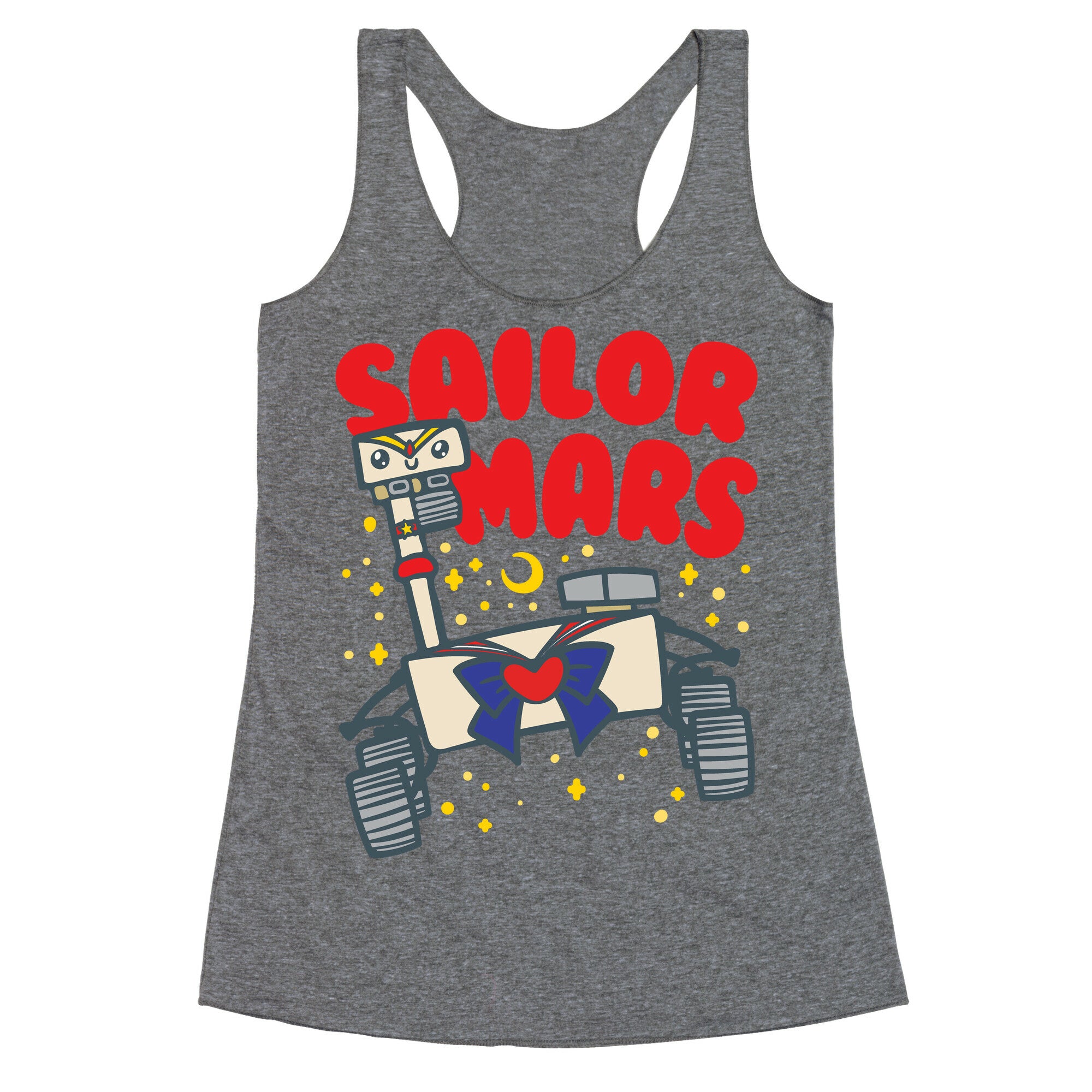 Sailor Mars Perseverance Parody Racerback Tank