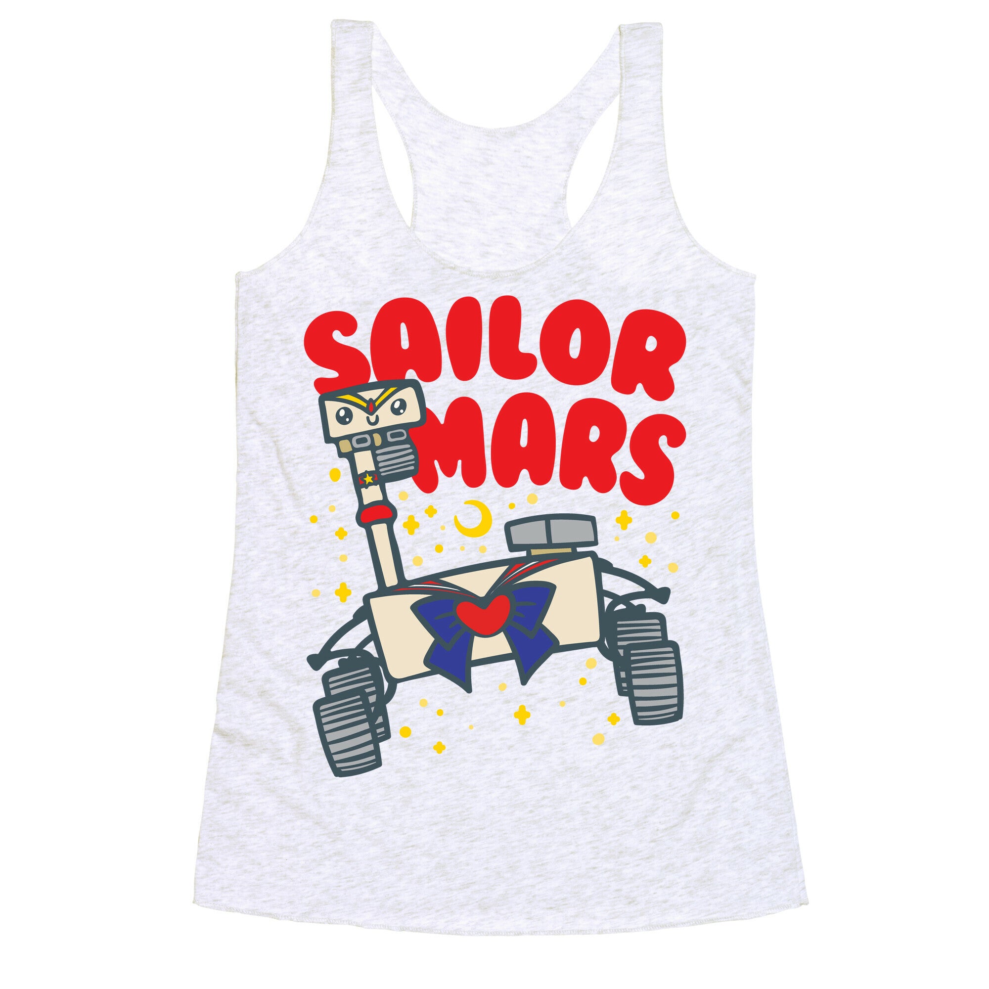 Sailor Mars Perseverance Parody Racerback Tank