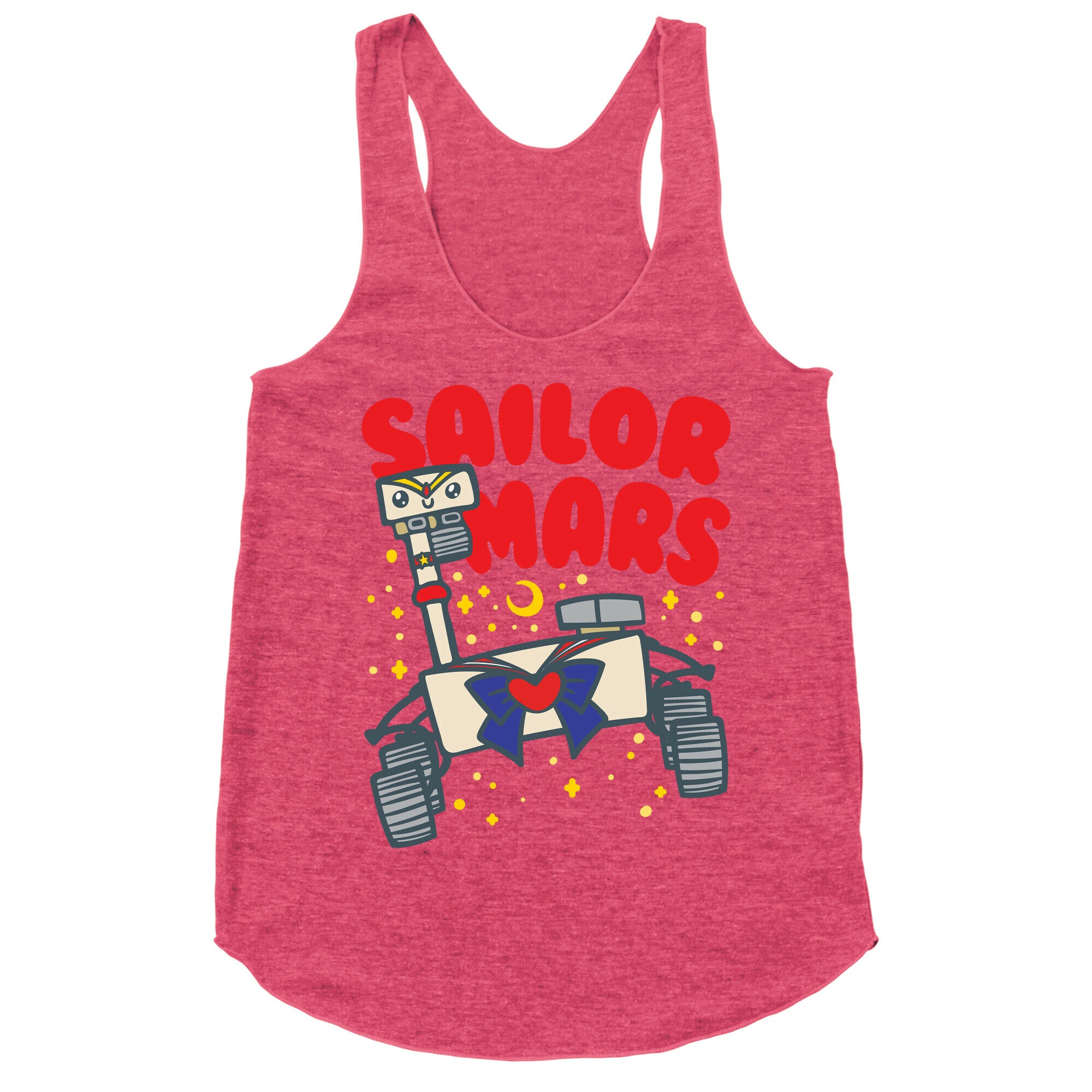 Sailor Mars Perseverance Parody Racerback Tank