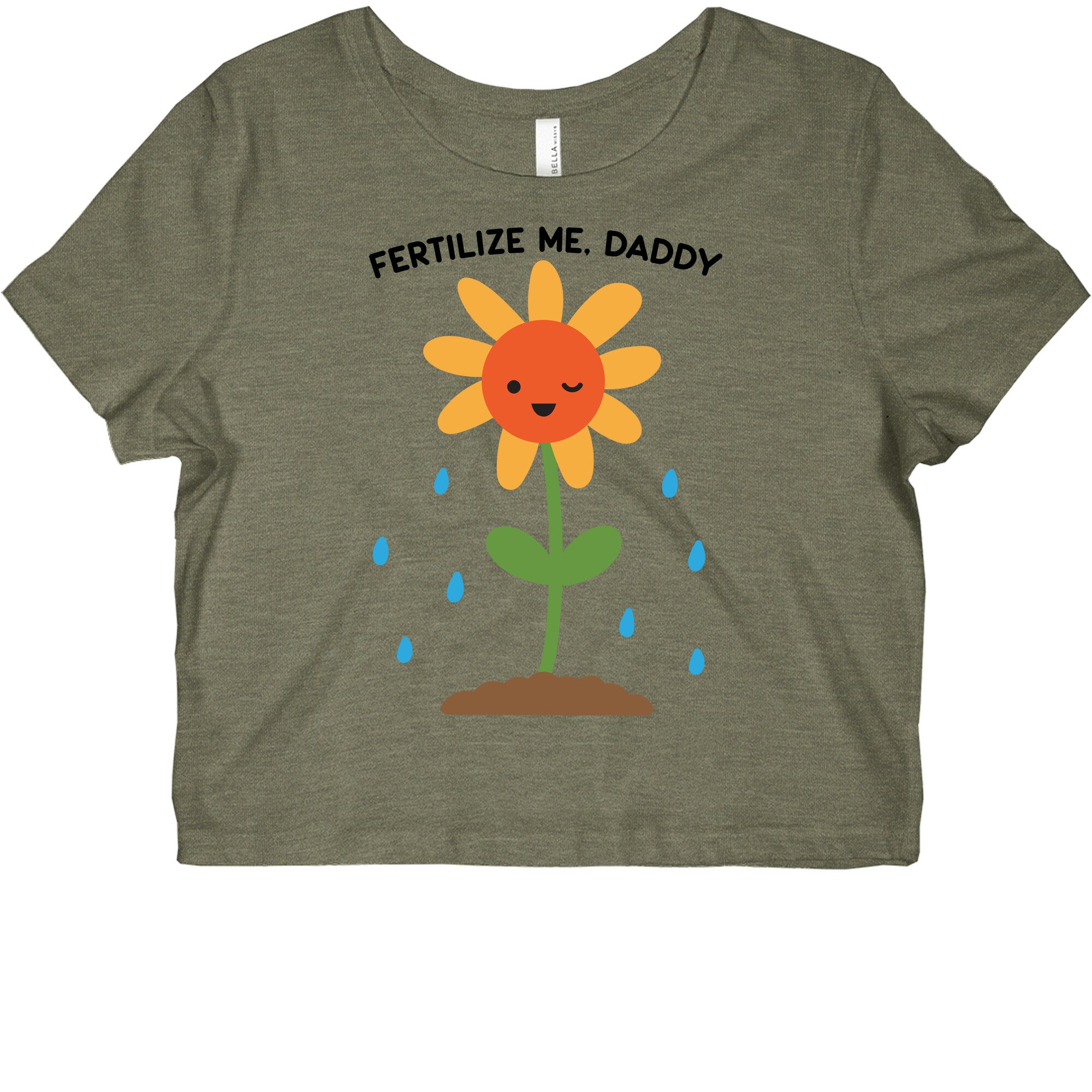 Fertilize Me, Daddy Graphic Baby Tee