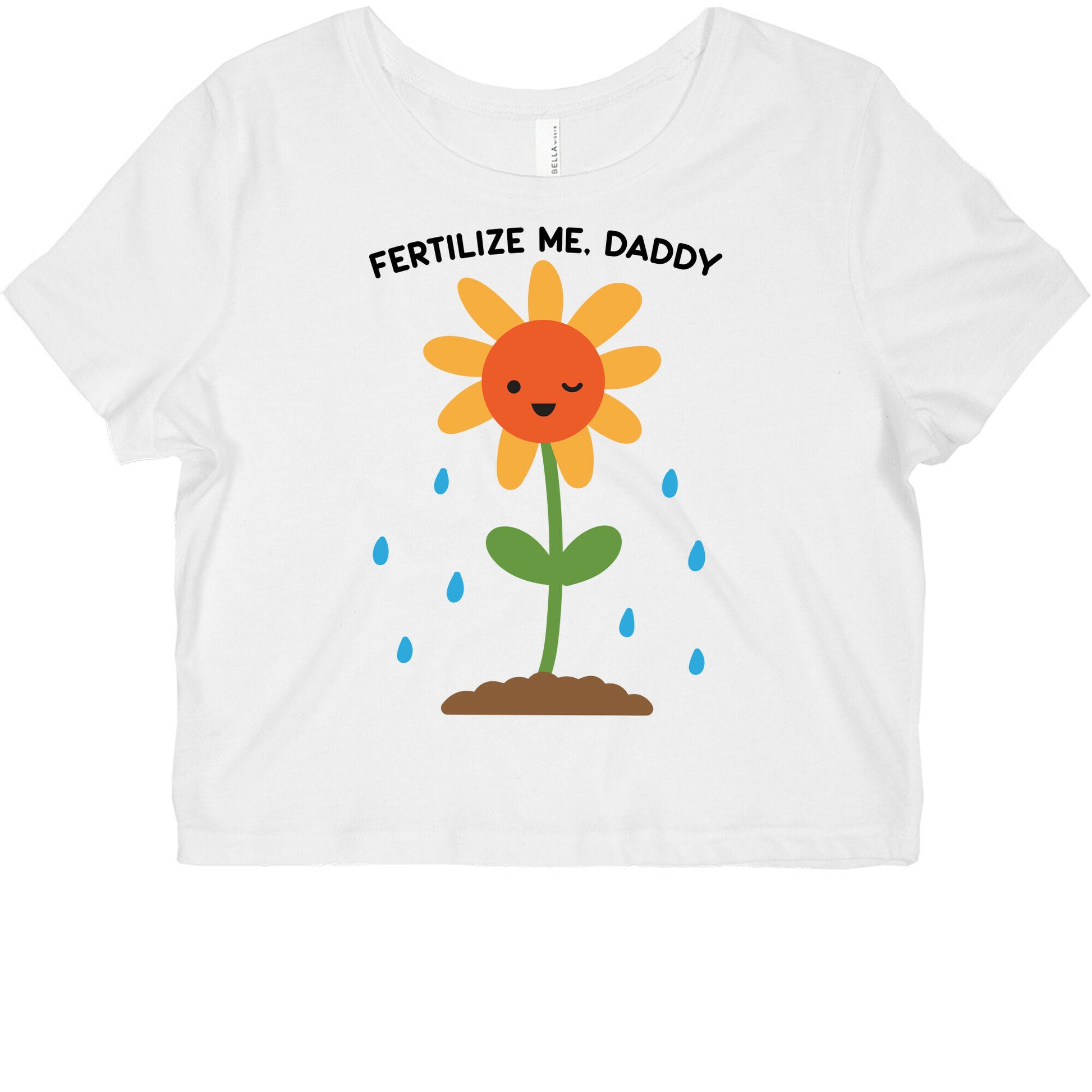Fertilize Me, Daddy Graphic Baby Tee