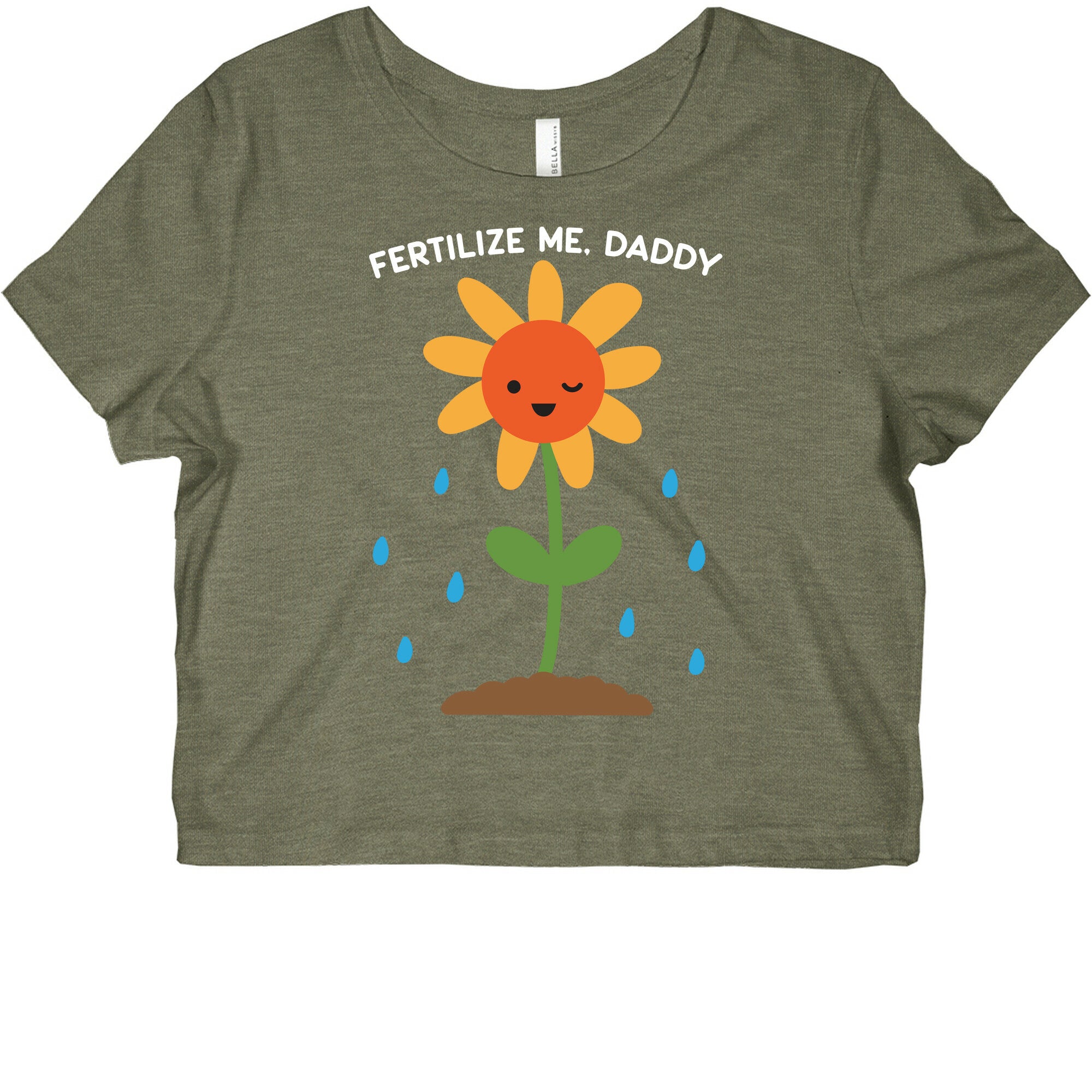 Fertilize Me, Daddy Graphic Baby Tee