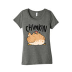 Chimkin Derpy Chicken Women's Triblend Tee