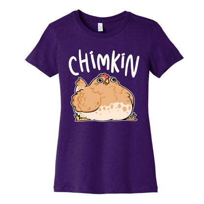 Chimkin Derpy Chicken Women's Cotton Tee