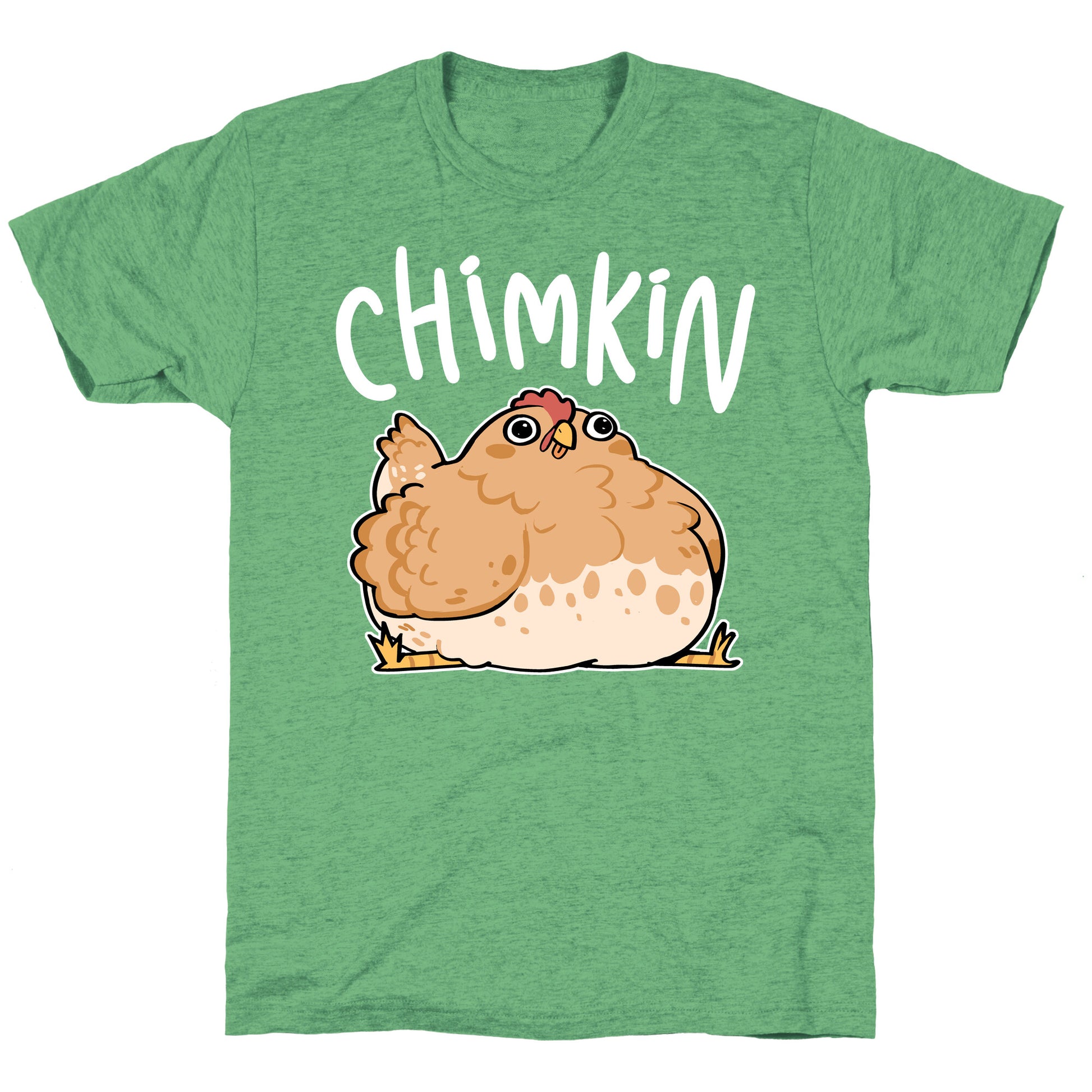 Chimkin Derpy Chicken Unisex Triblend Tee