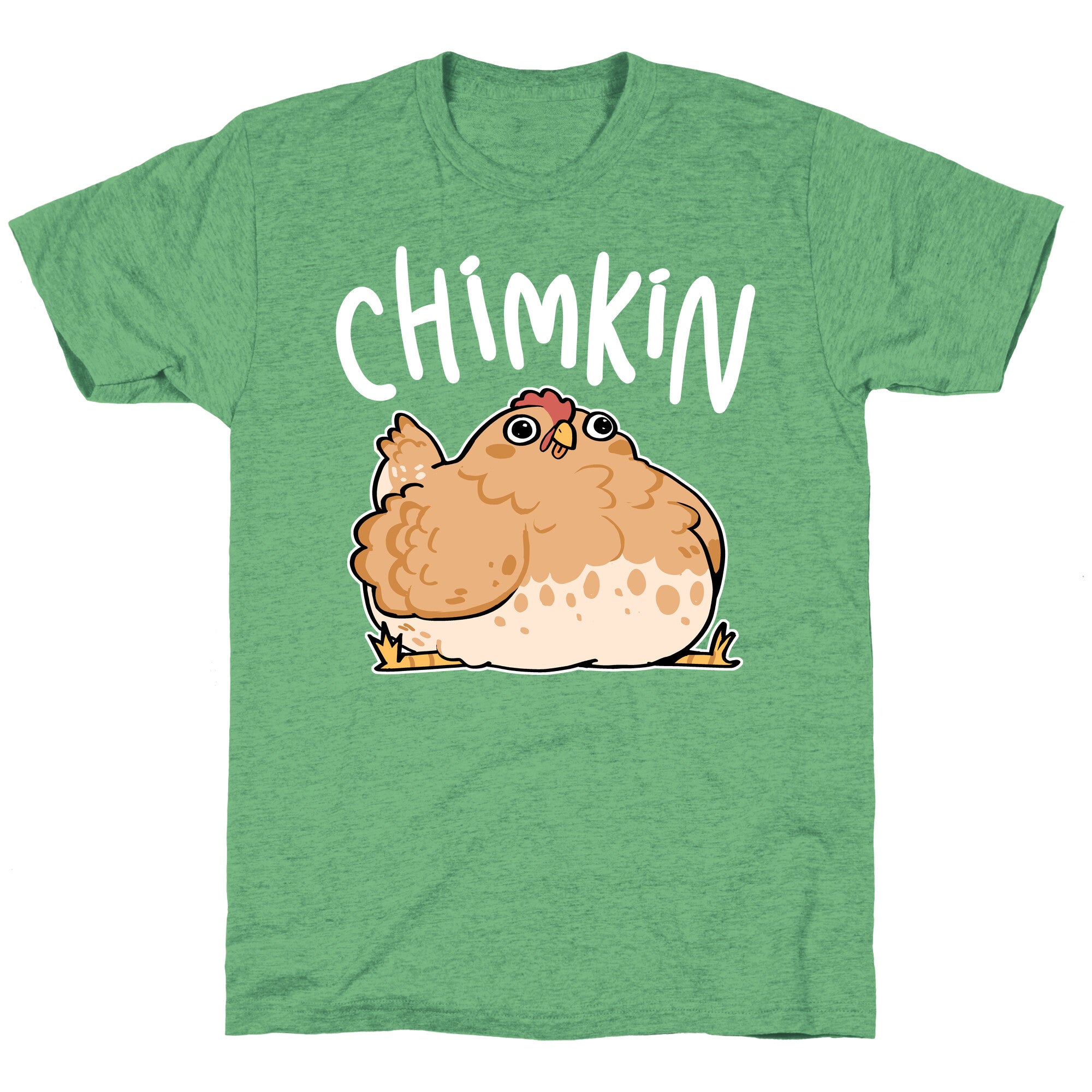 Chimkin Derpy Chicken Unisex Triblend Tee