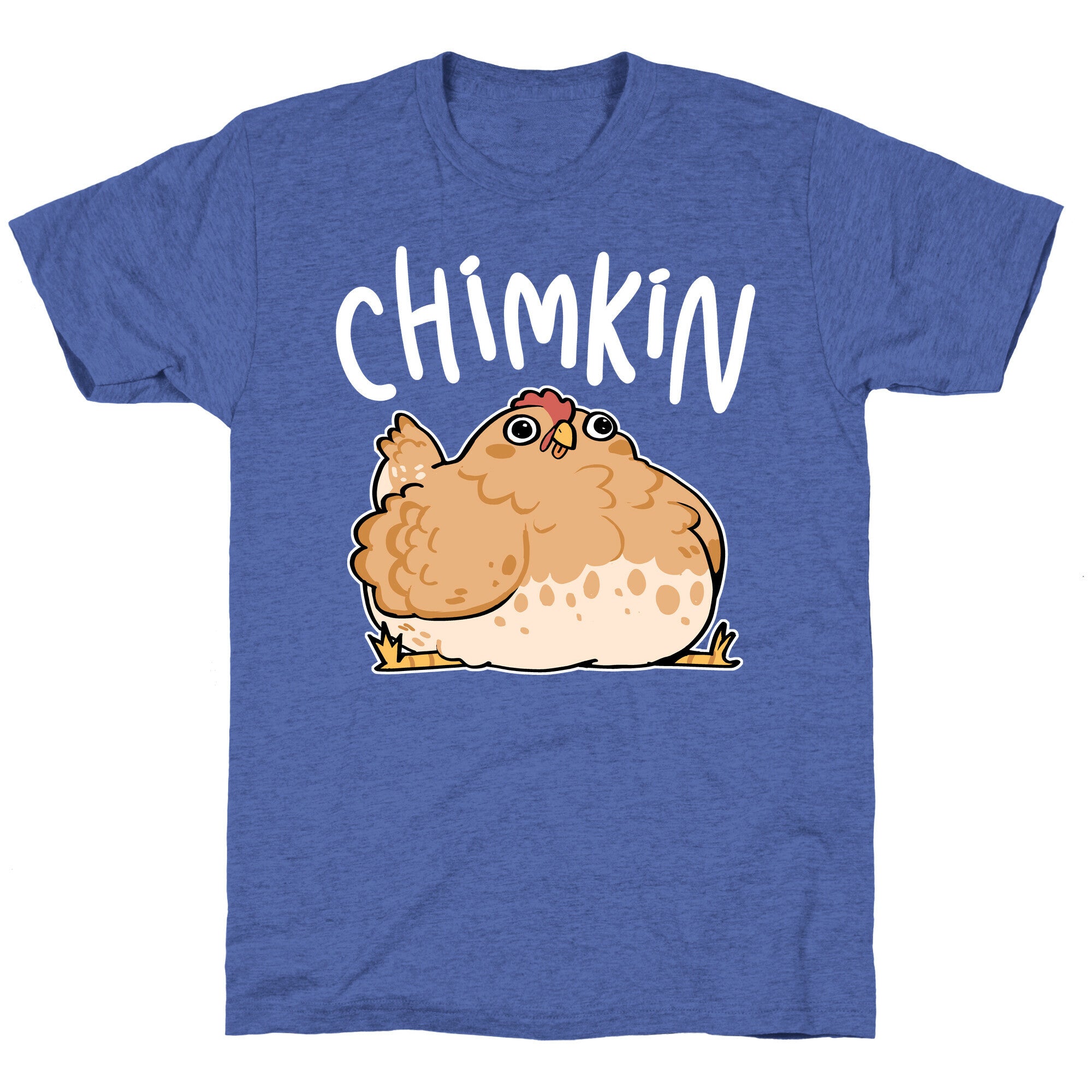 Chimkin Derpy Chicken Unisex Triblend Tee