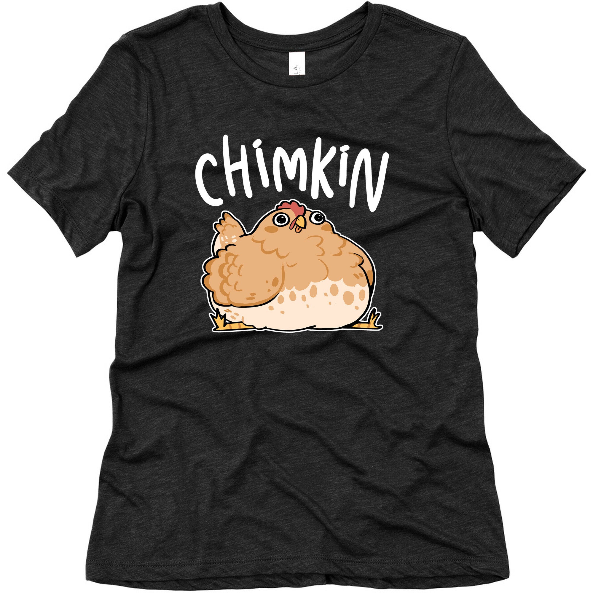 Chimkin Derpy Chicken Women's Triblend Tee