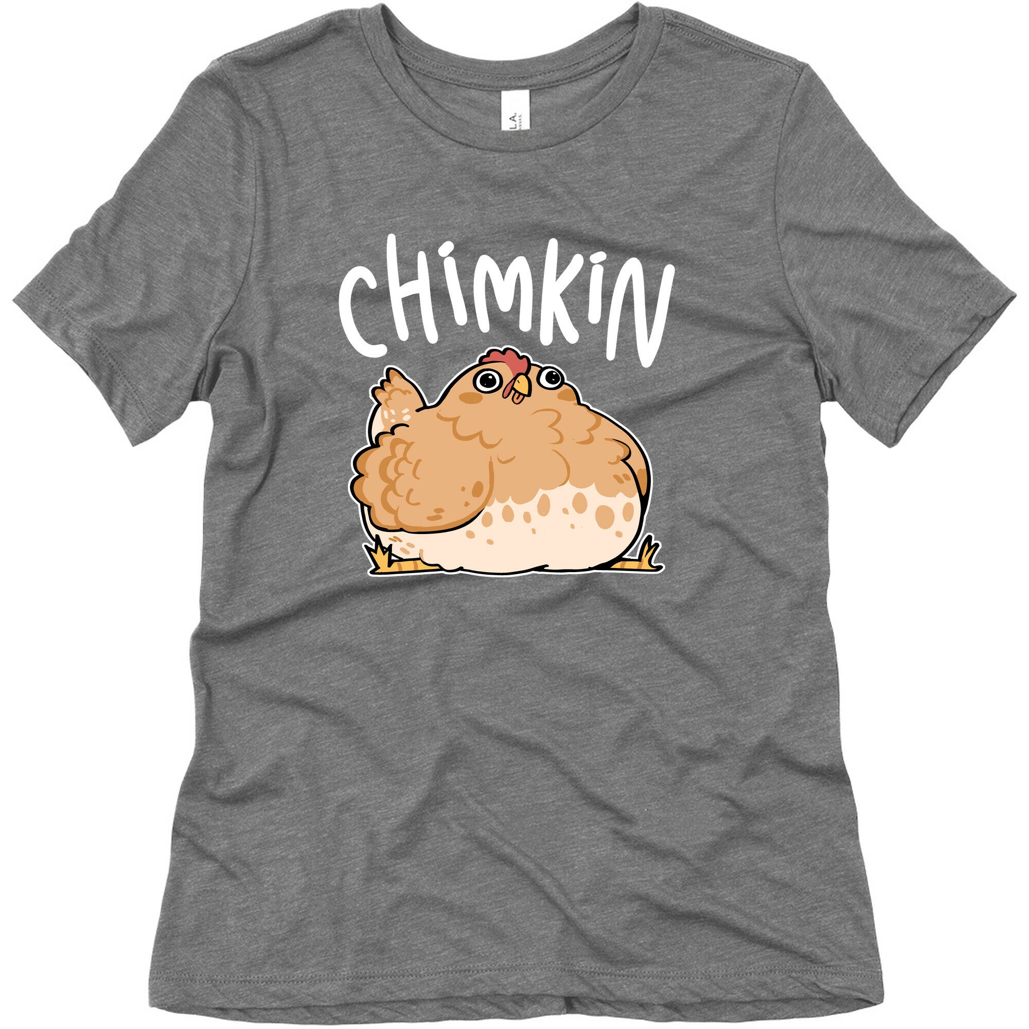Chimkin Derpy Chicken Women's Triblend Tee