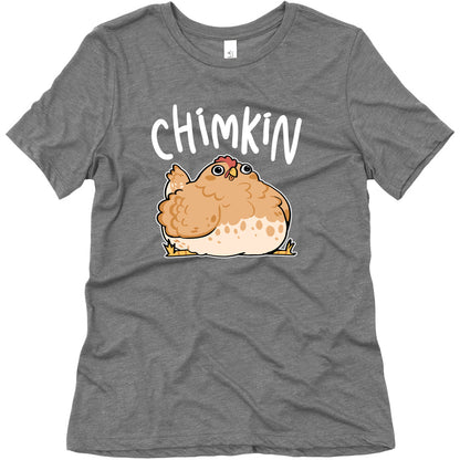 Chimkin Derpy Chicken Women's Triblend Tee