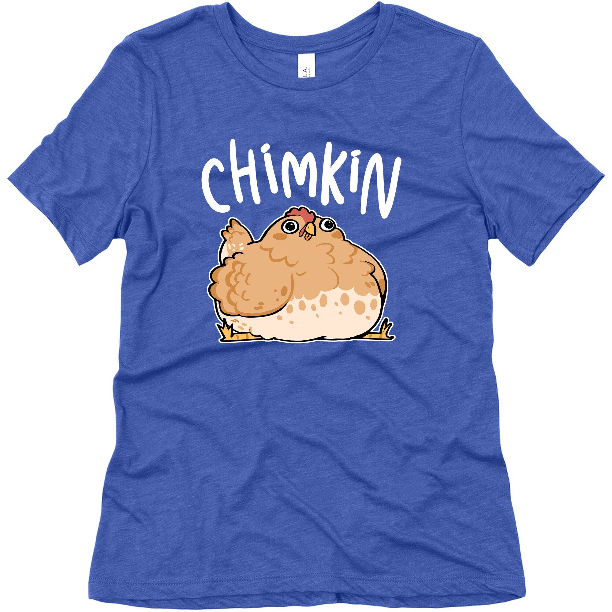 Chimkin Derpy Chicken Women's Triblend Tee