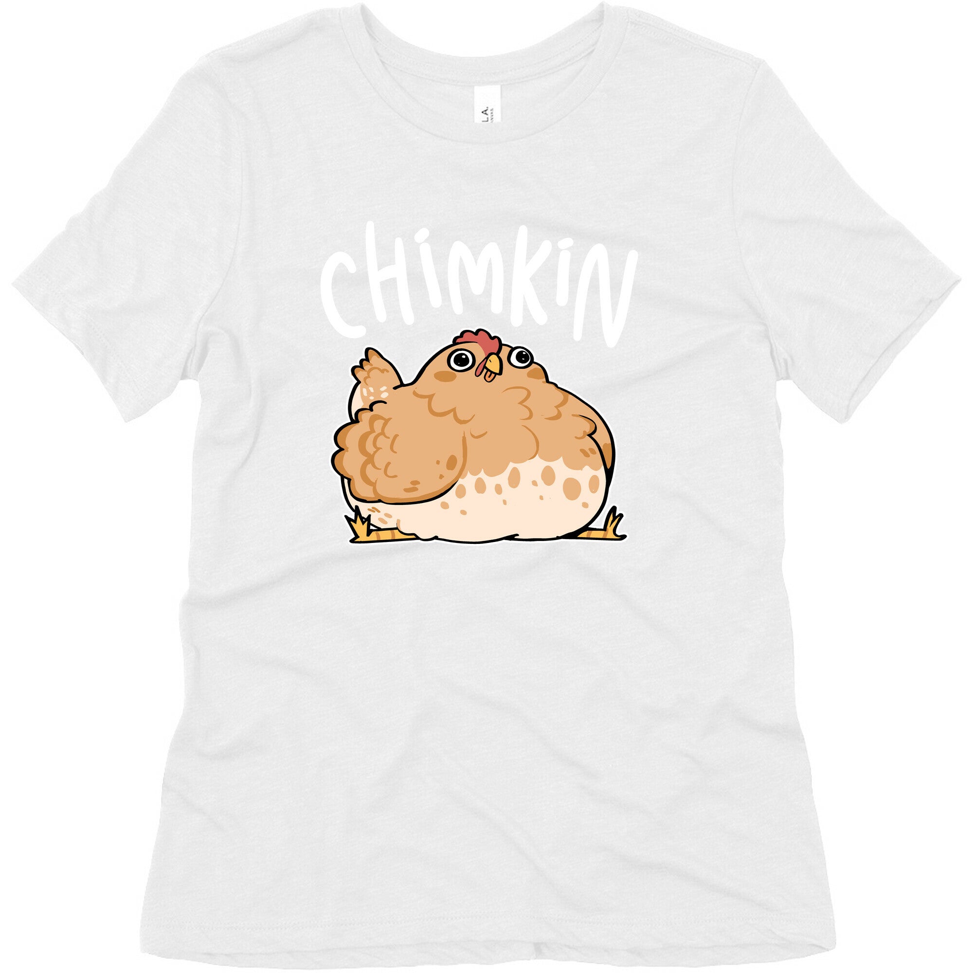 Chimkin Derpy Chicken Women's Triblend Tee