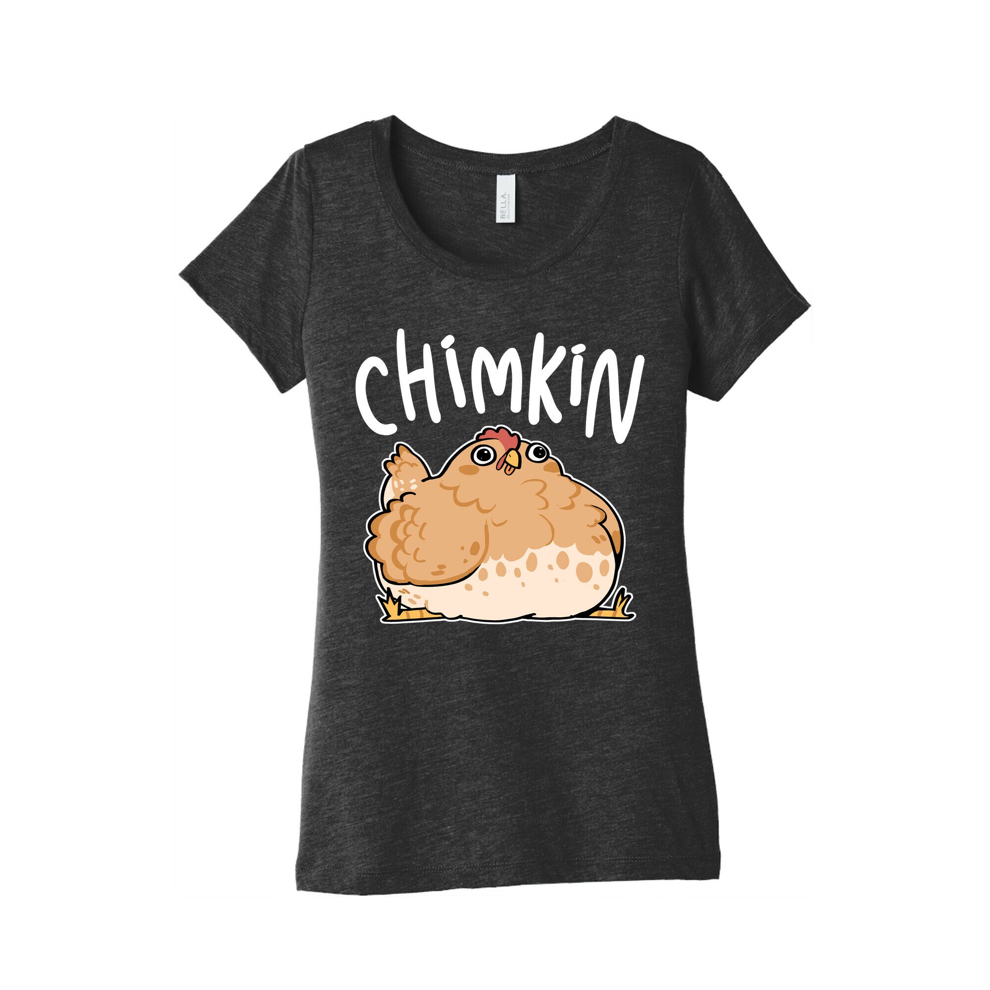 Chimkin Derpy Chicken Women's Triblend Tee