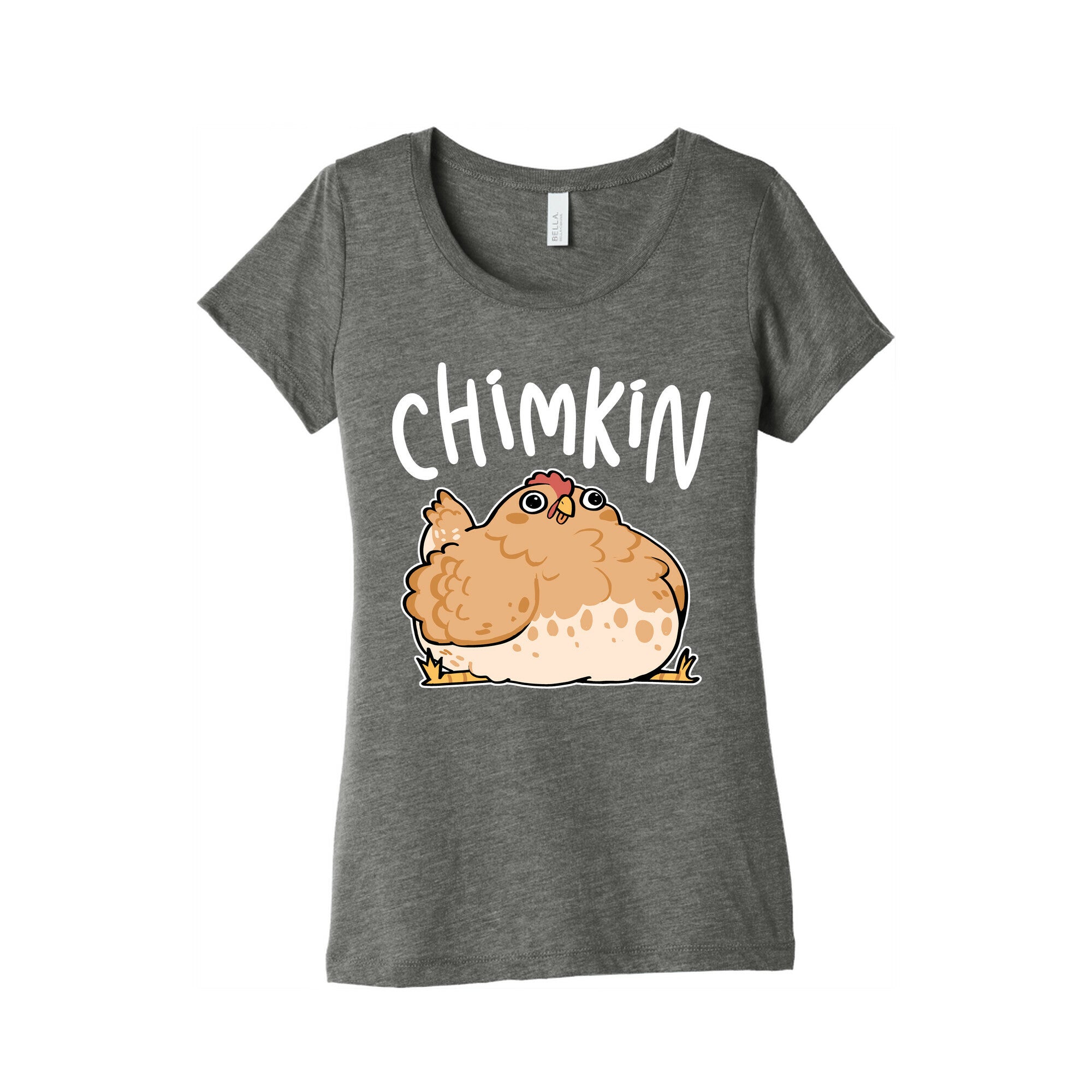 Chimkin Derpy Chicken Women's Triblend Tee
