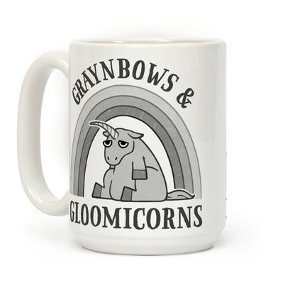 Graynbows & Gloomicorns Coffee Mug