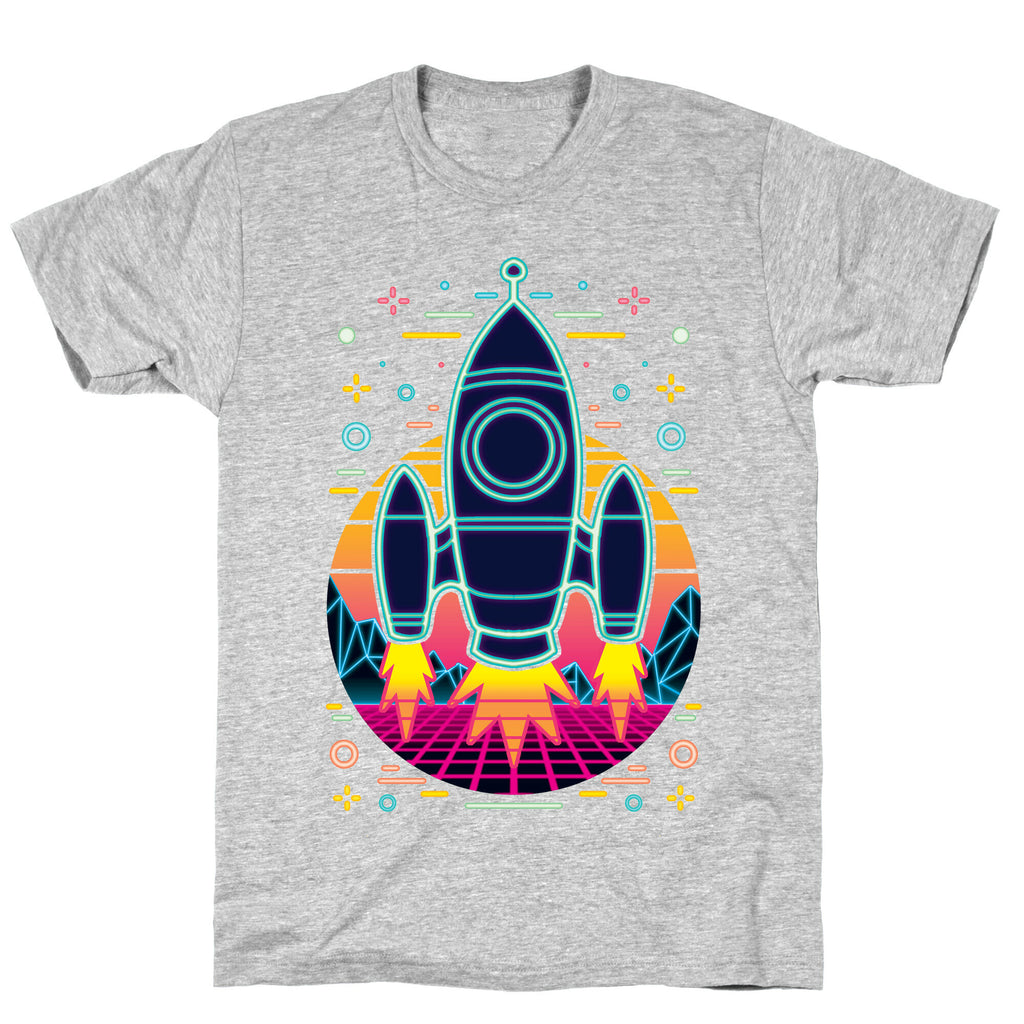 Synthwave Space Exploration T-Shirt