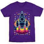 Synthwave Space Exploration T-Shirt