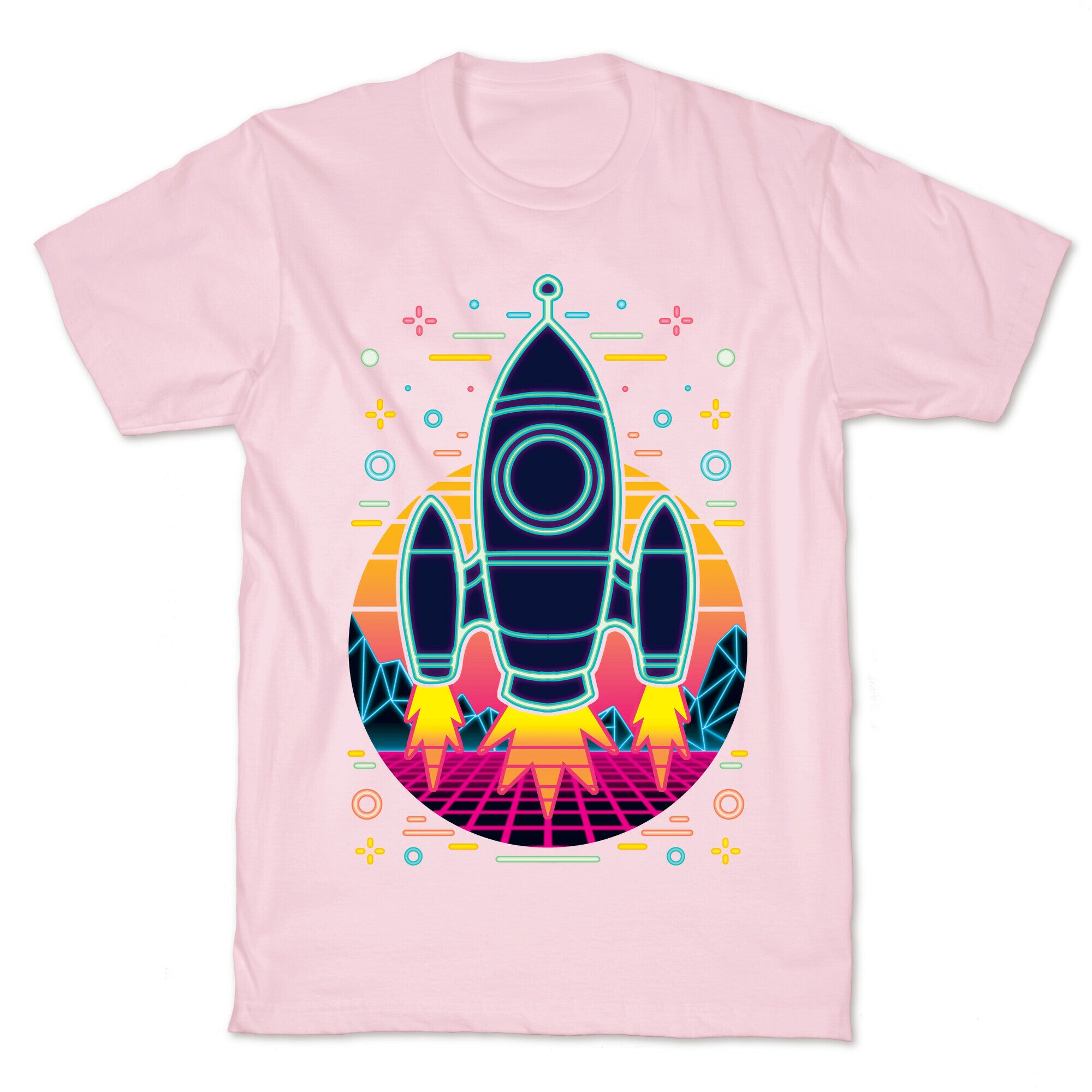Synthwave Space Exploration T-Shirt