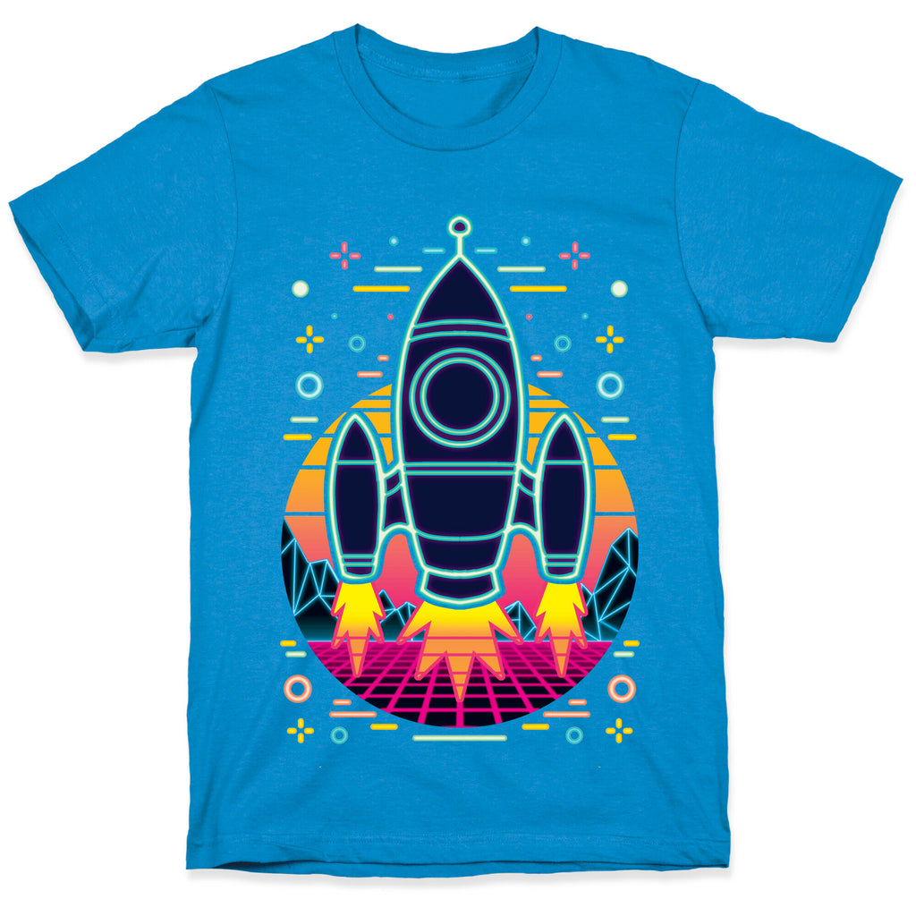 Synthwave Space Exploration T-Shirt
