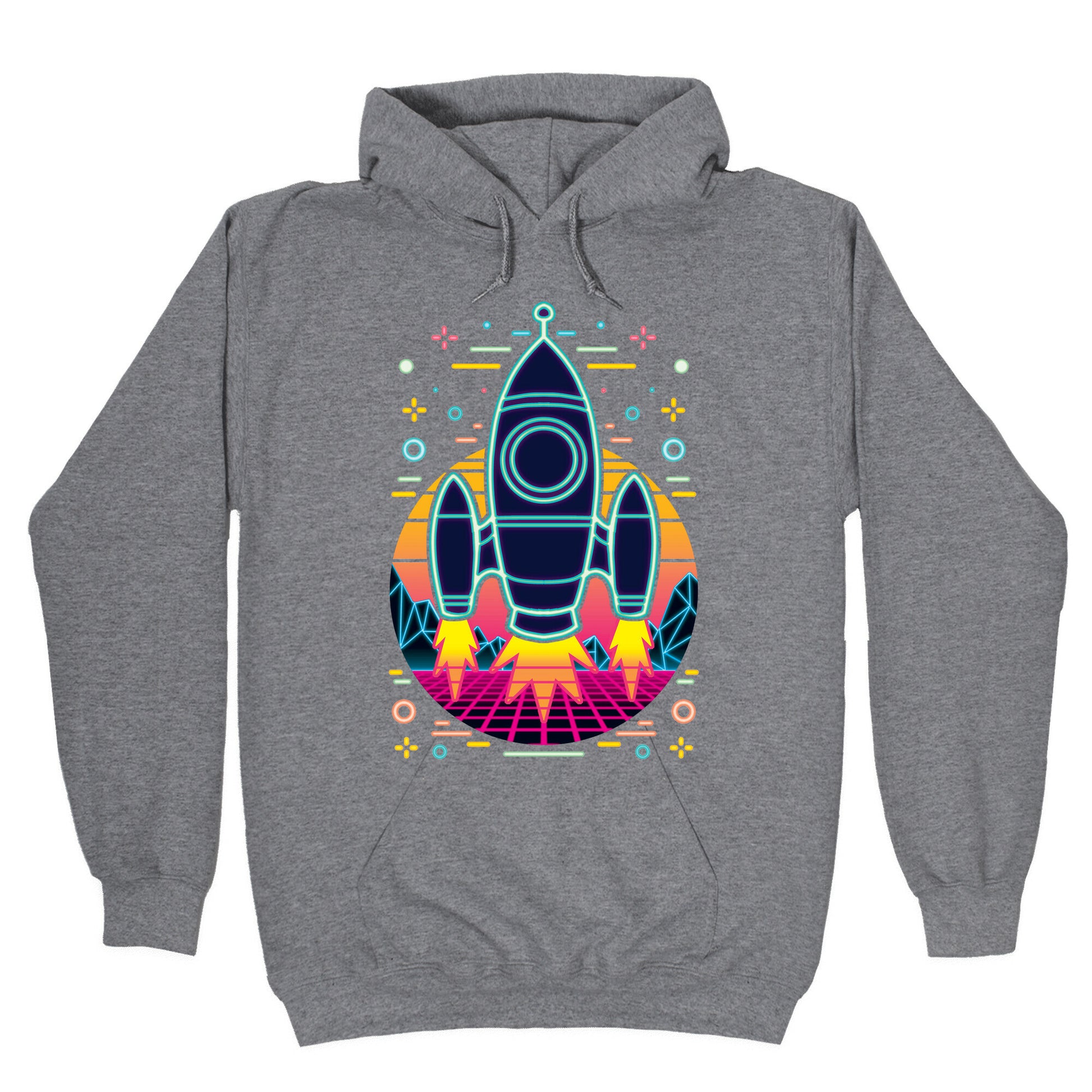 Synthwave Space Exploration Hoodie