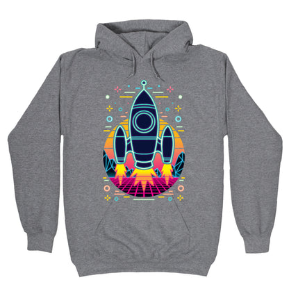 Synthwave Space Exploration Hoodie