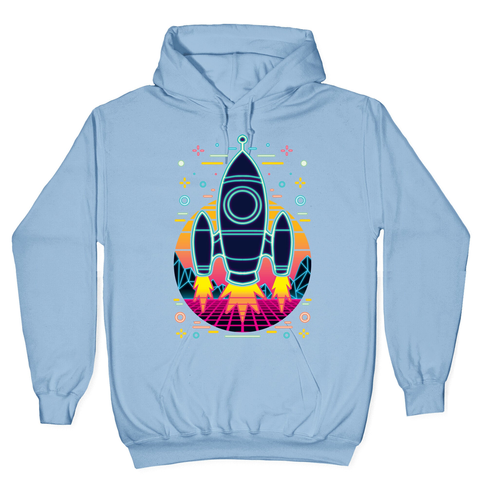 Synthwave Space Exploration Hoodie
