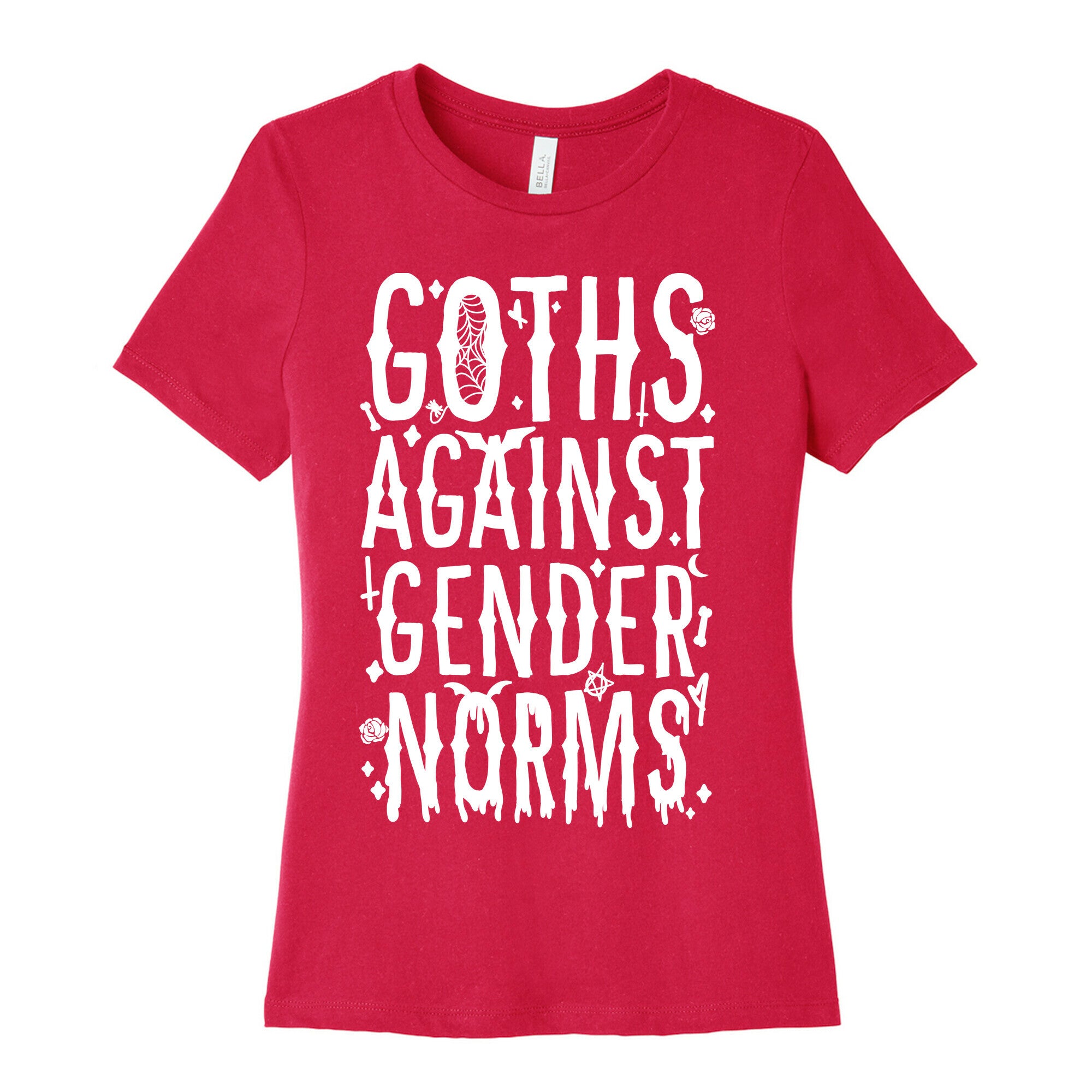 Goths Against Gender Norms Women's Cotton Tee