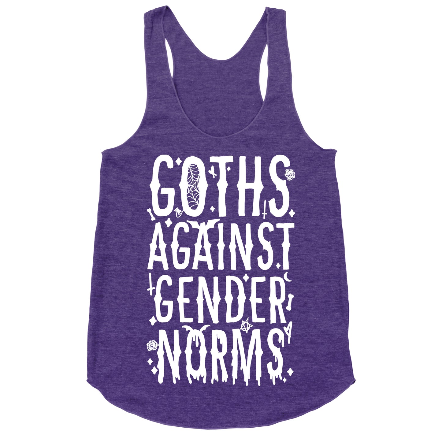 Goths Against Gender Norms Racerback Tank