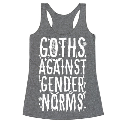 Goths Against Gender Norms Racerback Tank