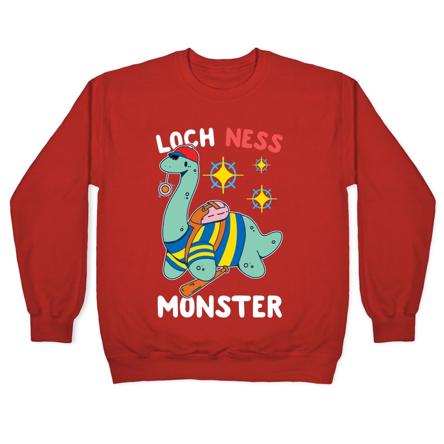 Loch NESS Monster Crewneck Sweatshirt