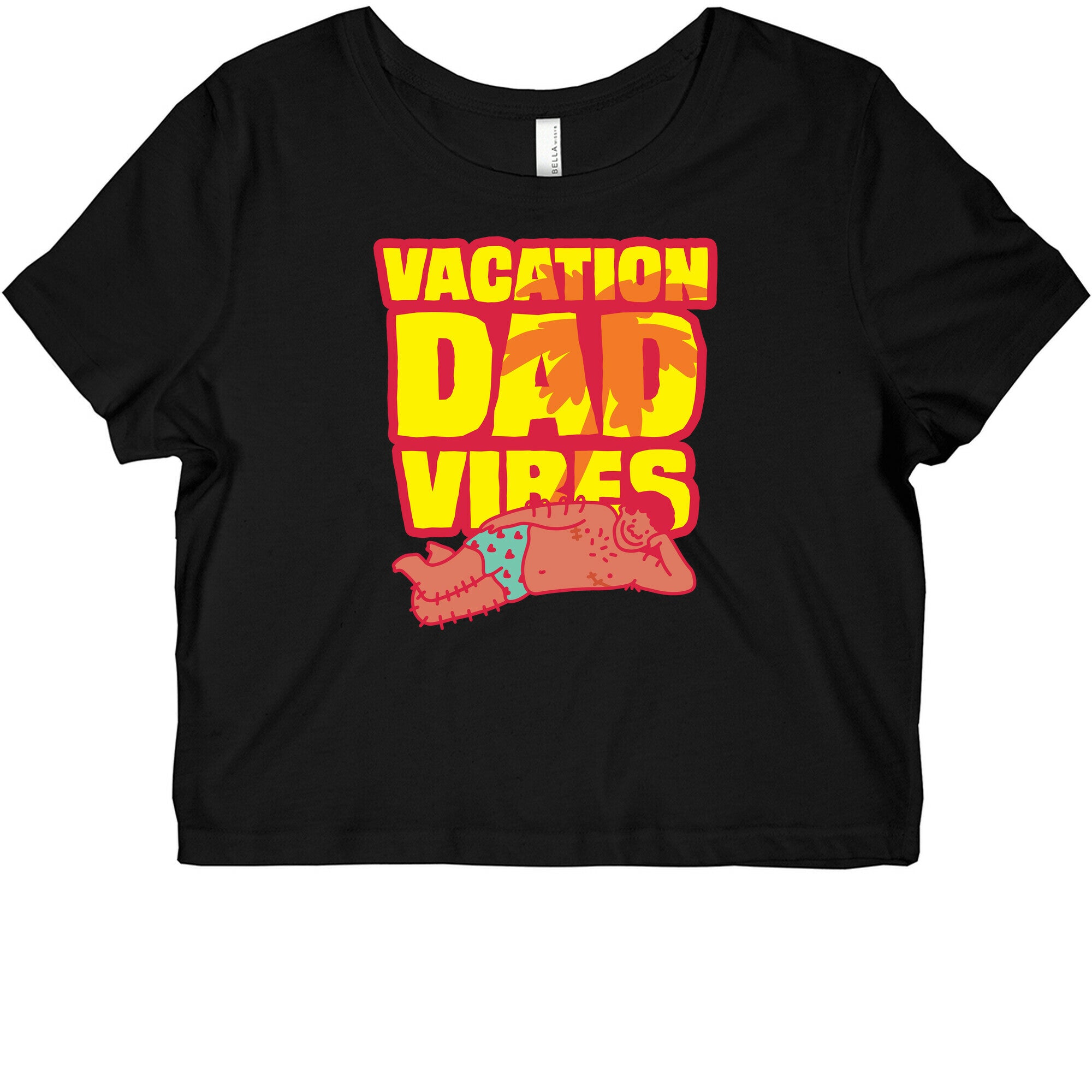Vacation Dad Vibes Graphic Baby Tee