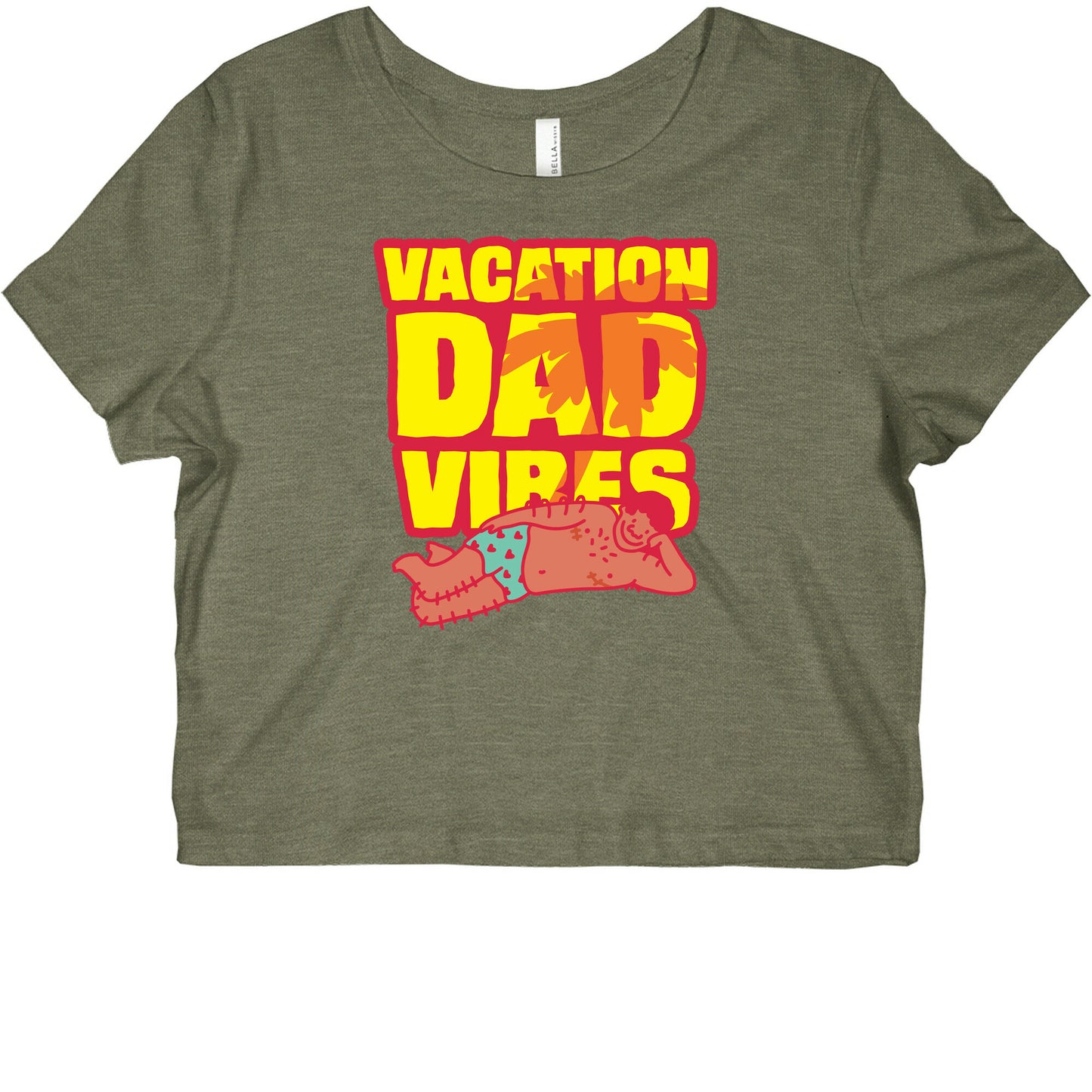 Vacation Dad Vibes Graphic Baby Tee