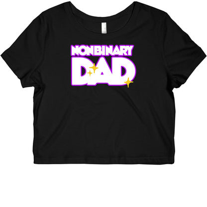 Nonbinary Dad Graphic Baby Tee