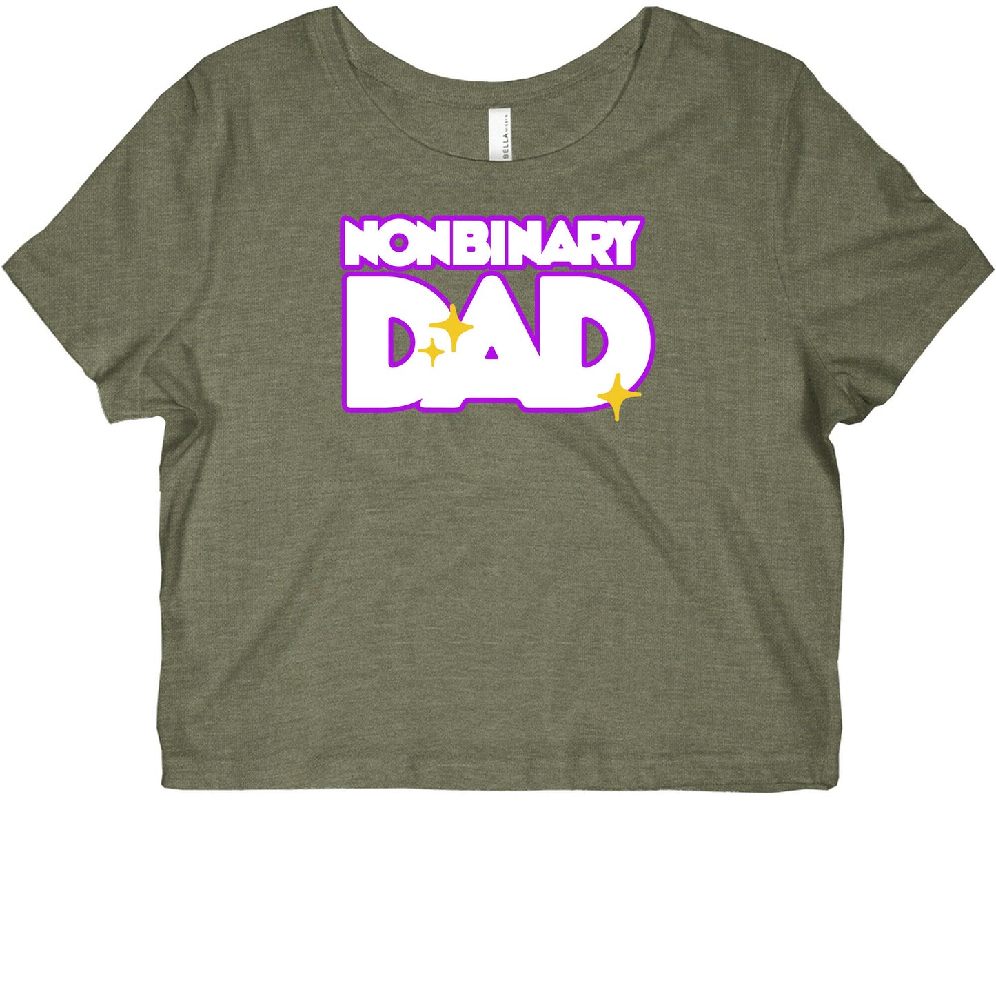 Nonbinary Dad Graphic Baby Tee