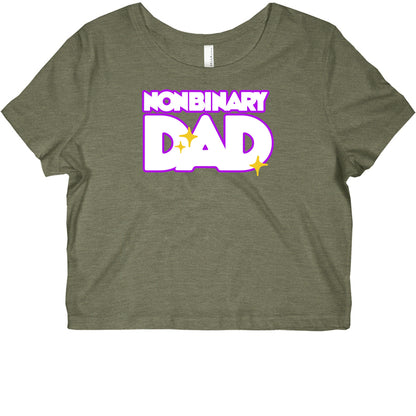 Nonbinary Dad Graphic Baby Tee