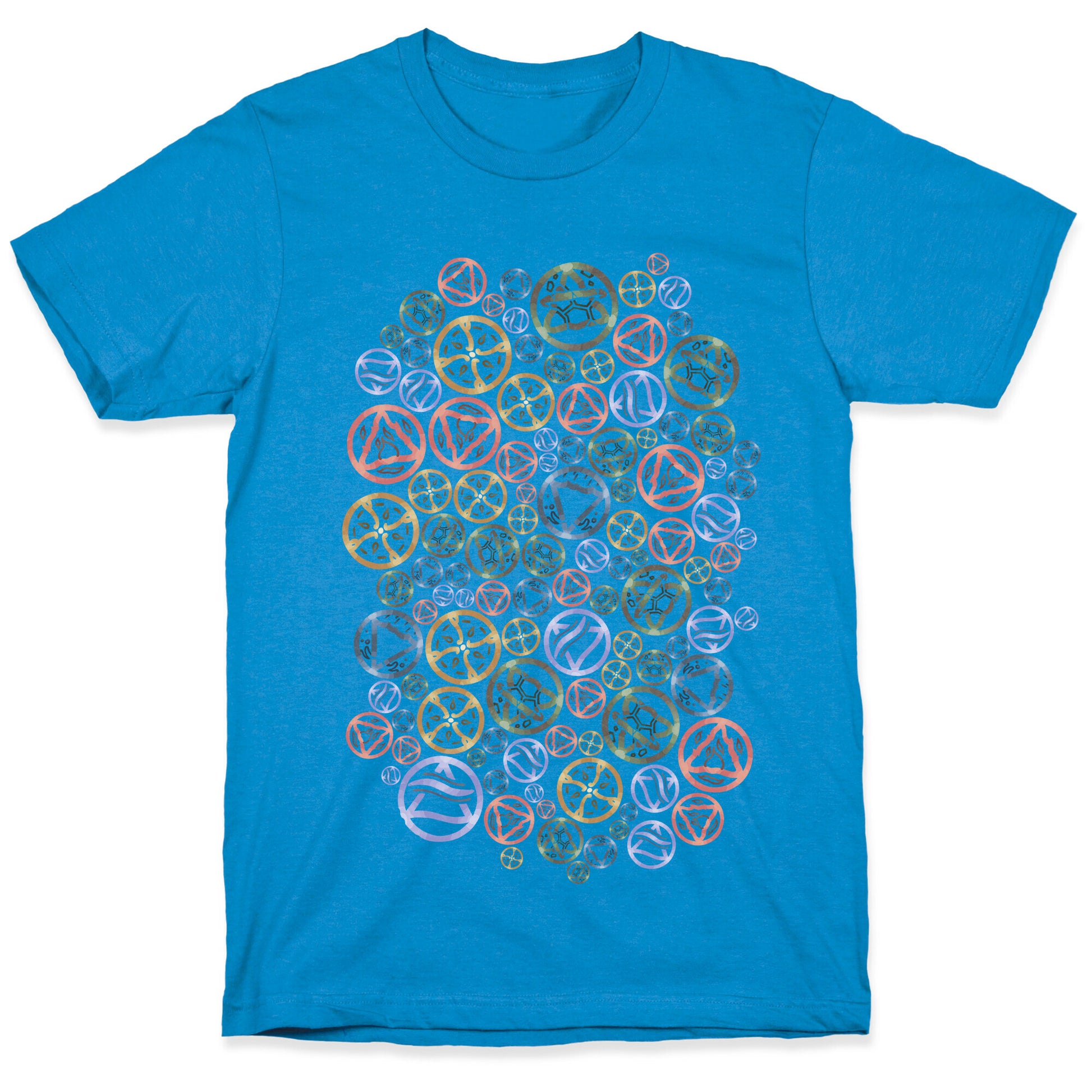 Witch's Elements Pattern T-Shirt