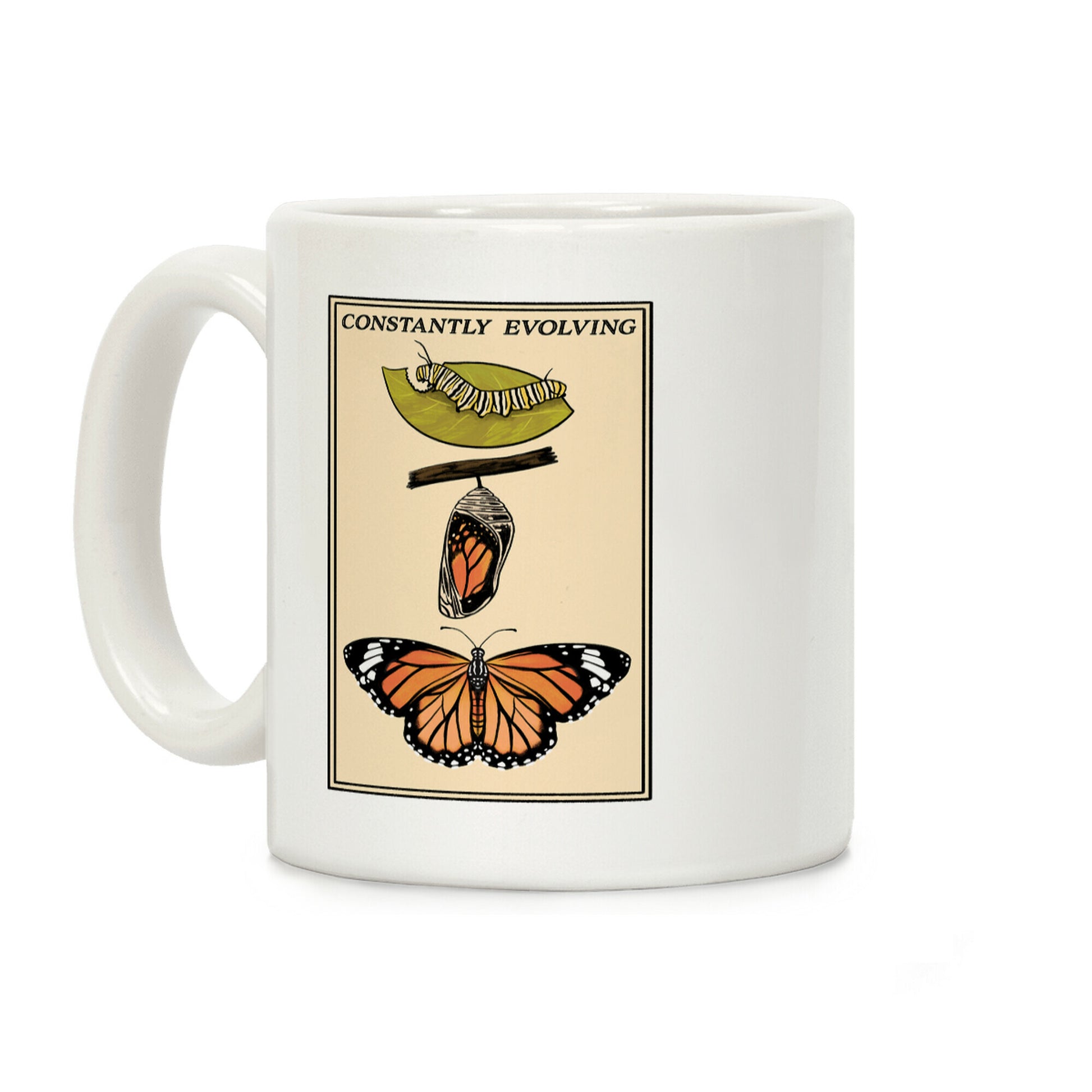 Constantly Evolving Monarch Butterfly Coffee Mug