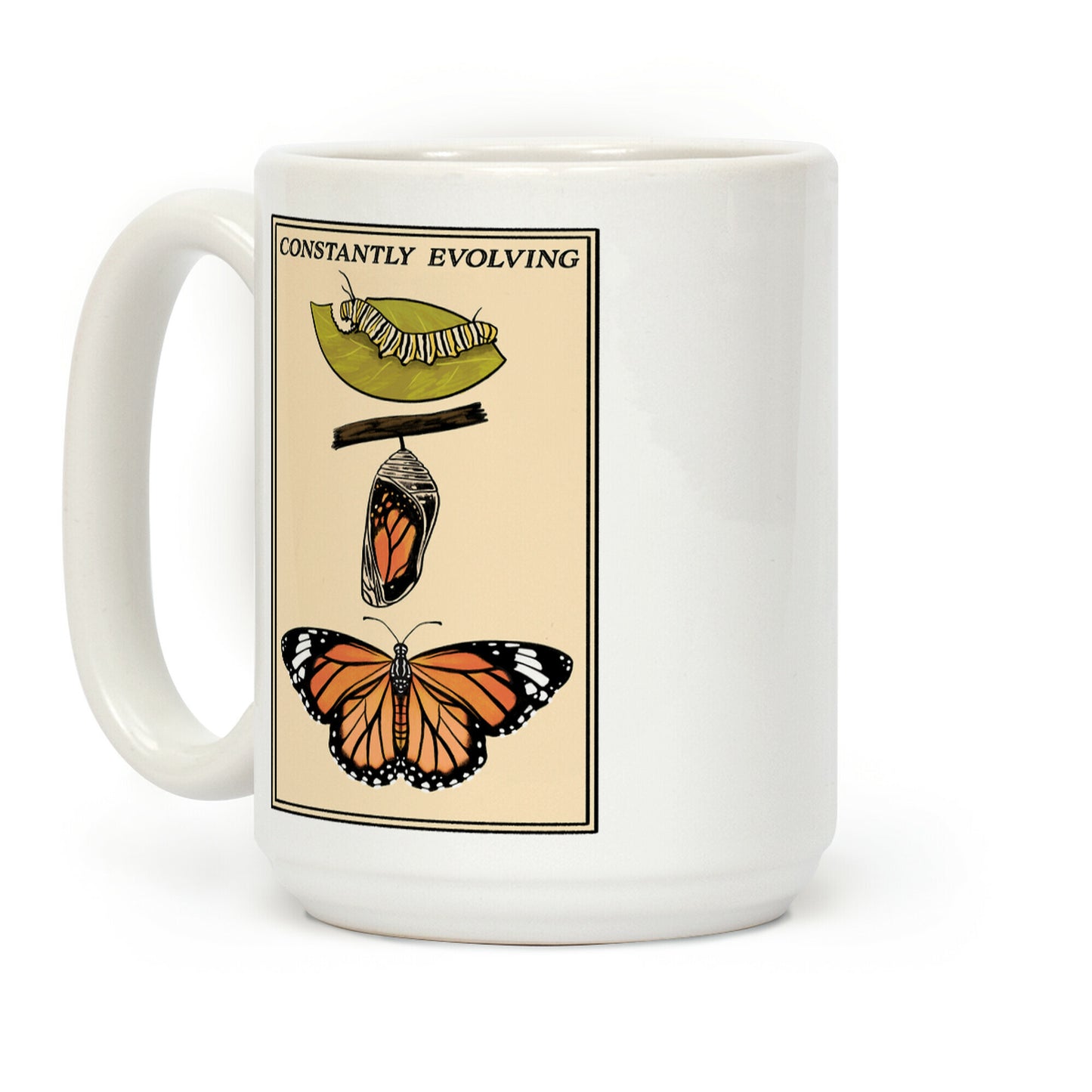 Constantly Evolving Monarch Butterfly Coffee Mug