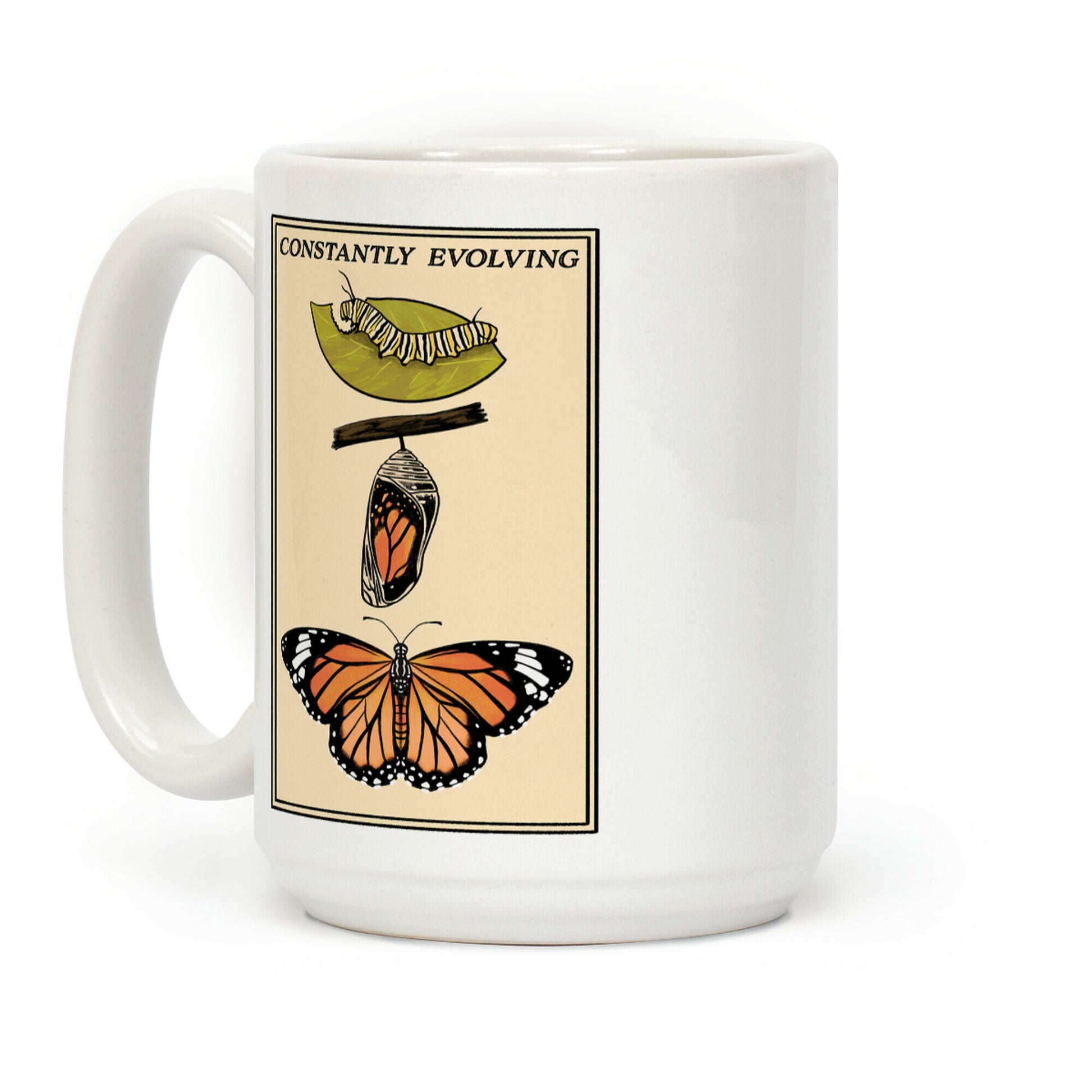 Constantly Evolving Monarch Butterfly Coffee Mug