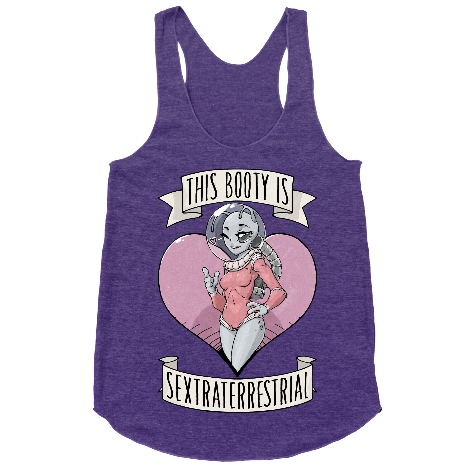 This Booty Is Sextraterrestrial Racerback Tank