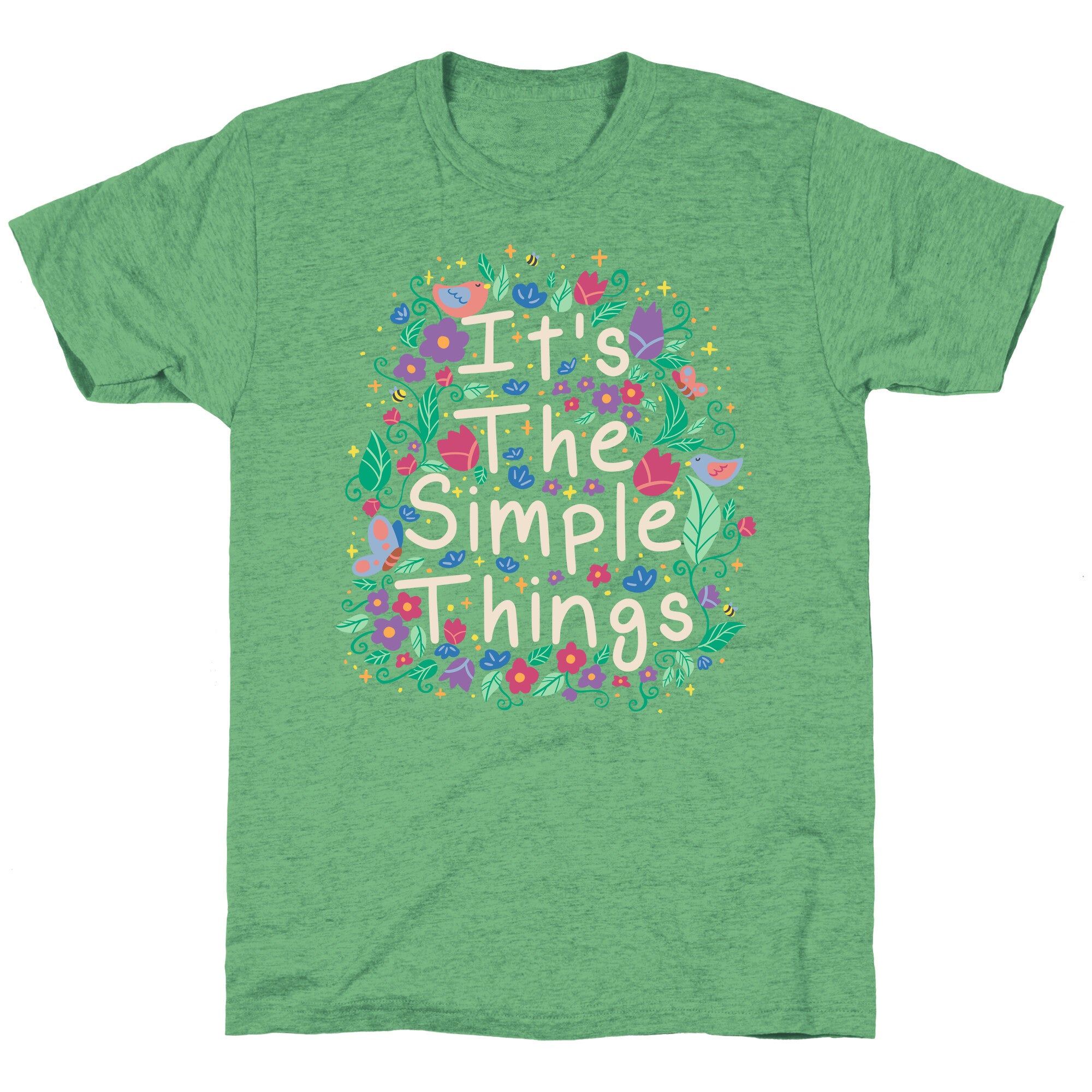 It's The Simple Things Unisex Triblend Tee