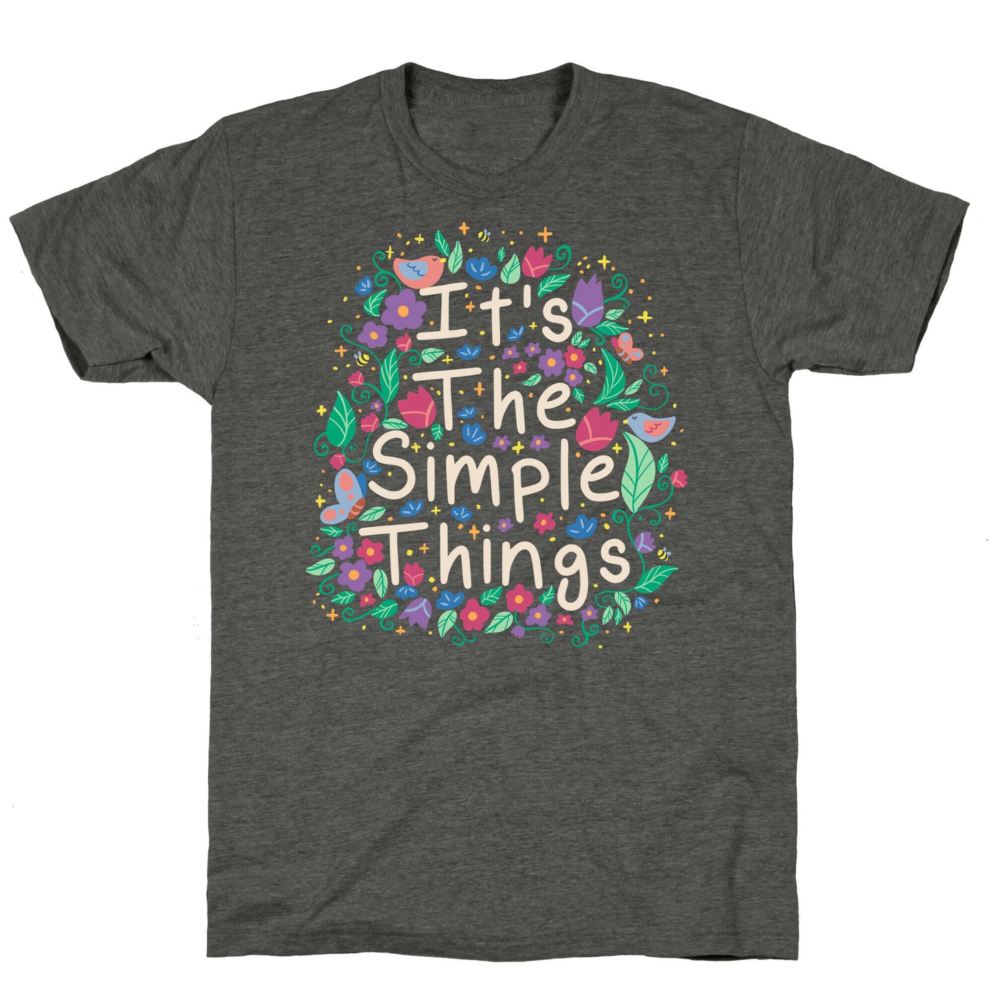 It's The Simple Things Unisex Triblend Tee