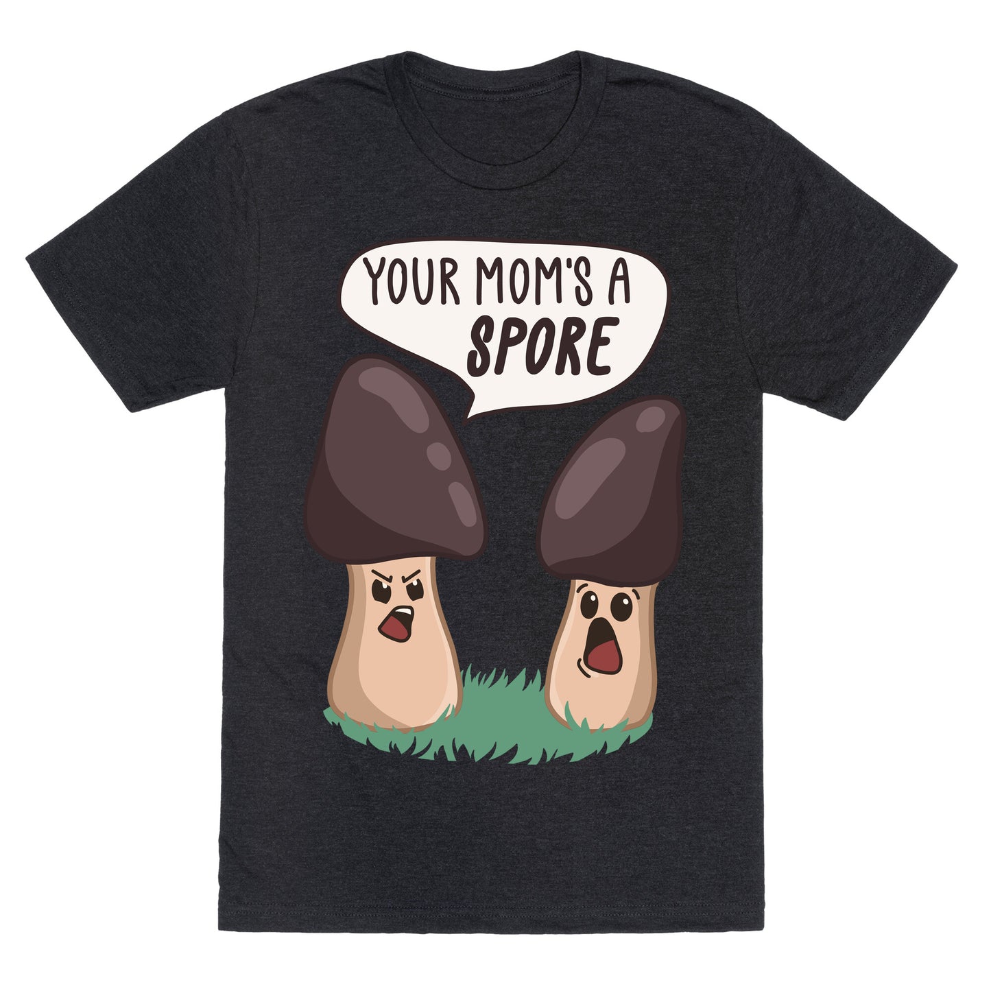 Your Mom's A Spore Cartoon Unisex Triblend Tee