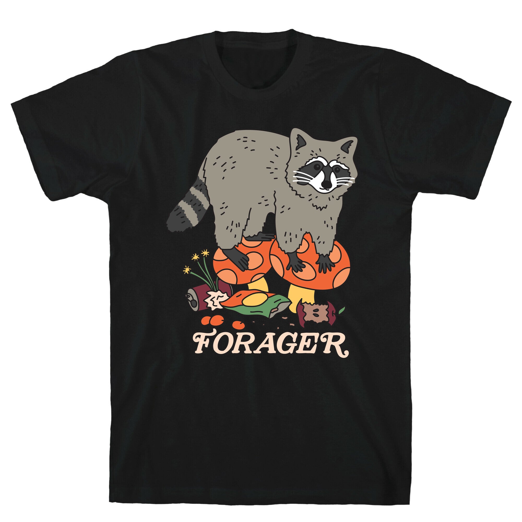 Forager Raccoon T-Shirt