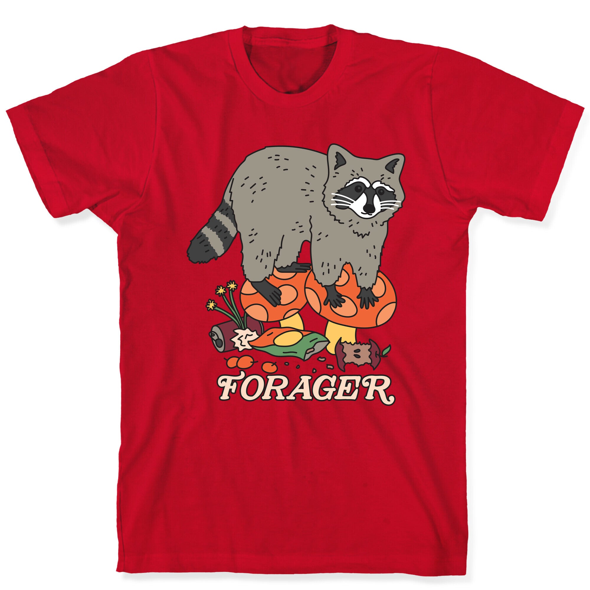 Forager Raccoon T-Shirt