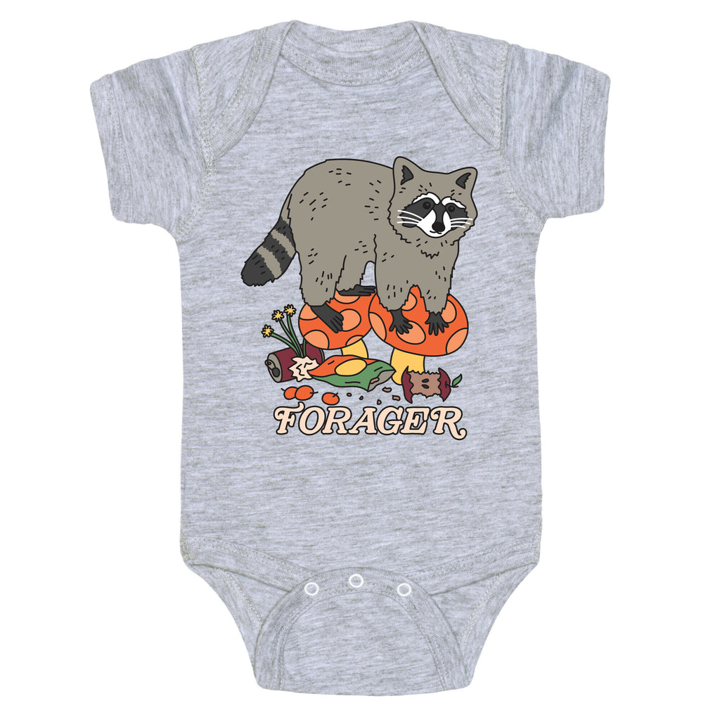 Forager Raccoon Baby One Piece